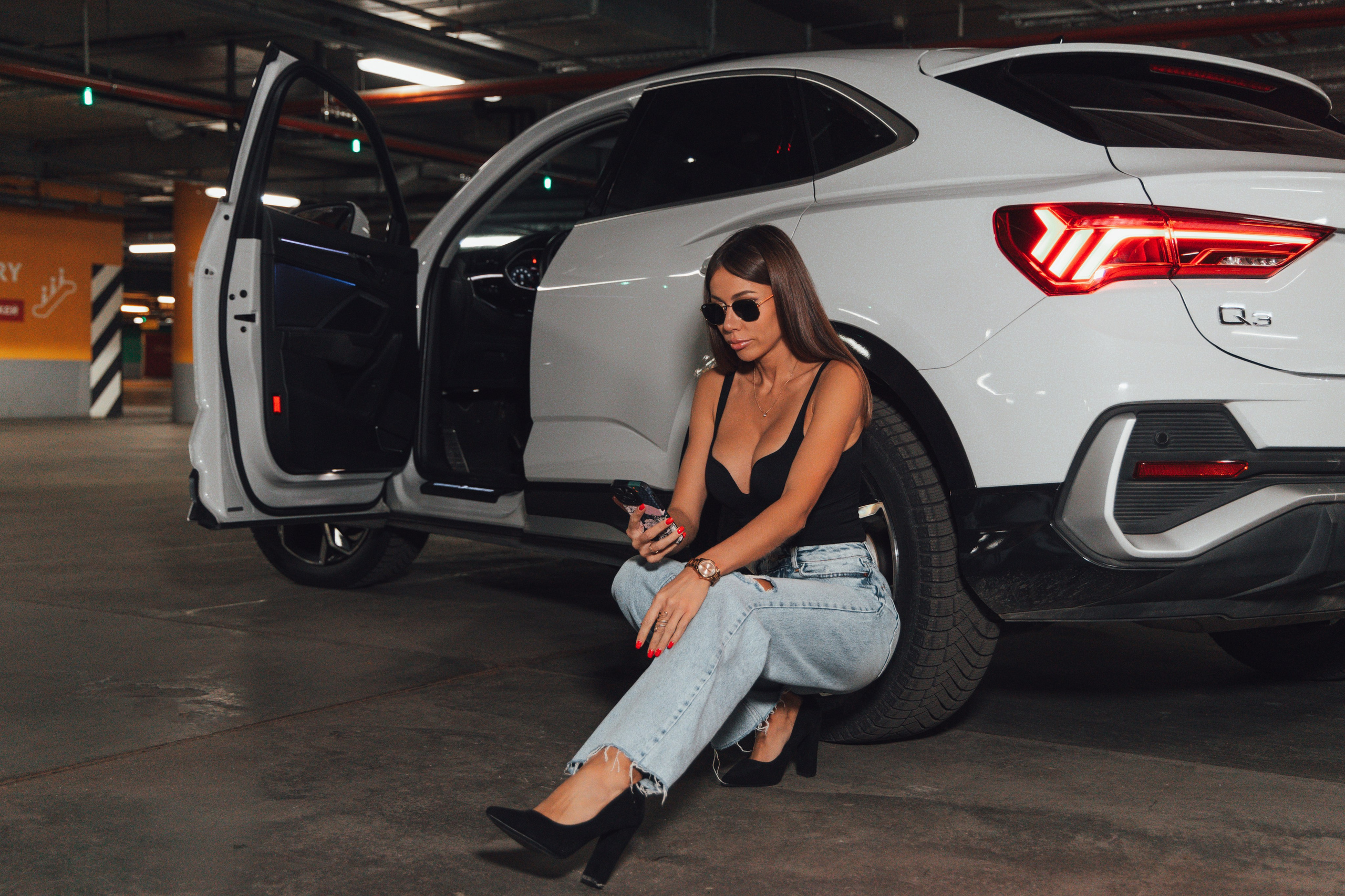 Съёмка на паркинге. Фотограф в Санкт-Петербурге Наталья Шатеева