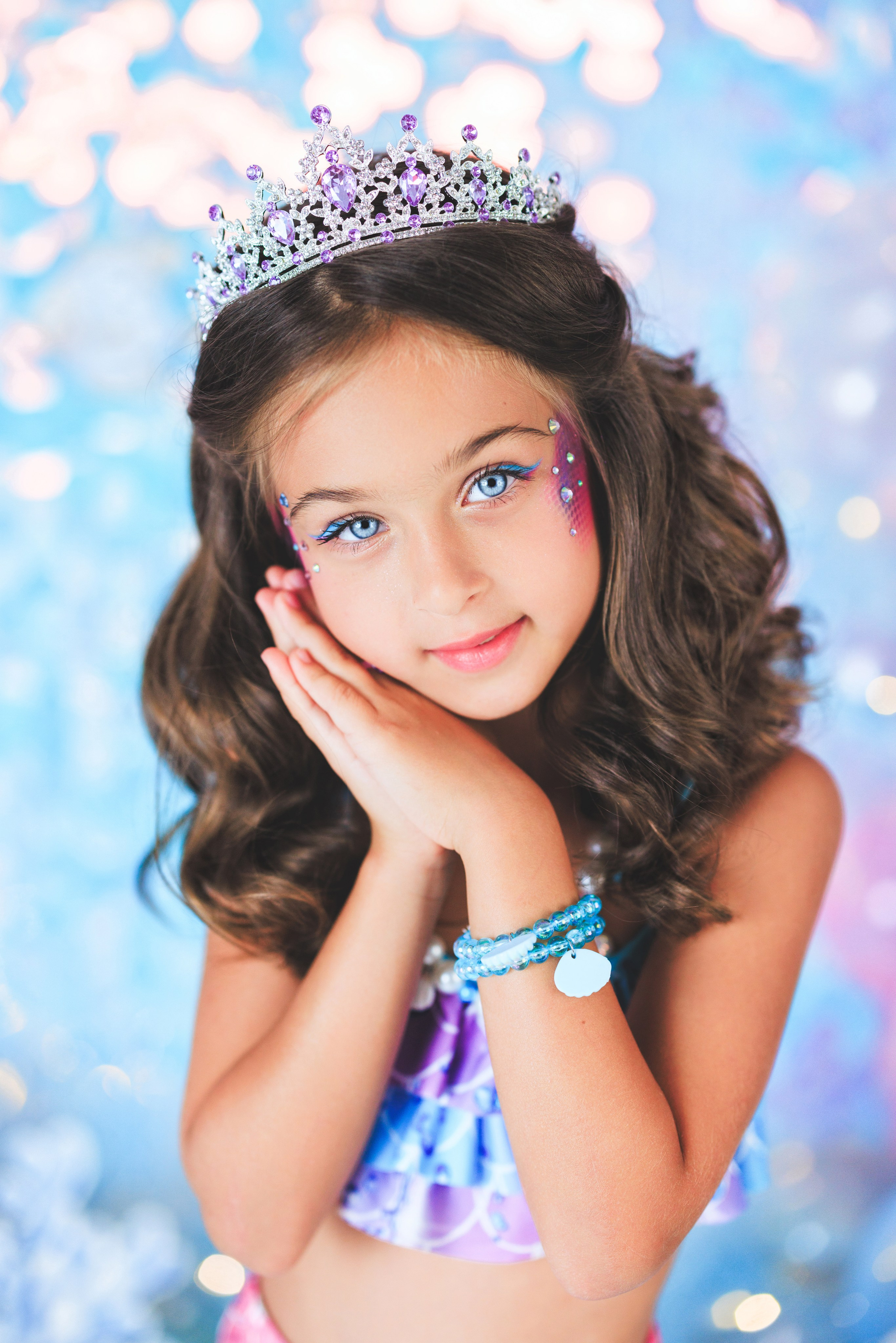 Детская фотосессия в образе «РУСАЛОЧКА», город Краснодар. Семейный и детский фотограф в Краснодаре Анна Трашкова