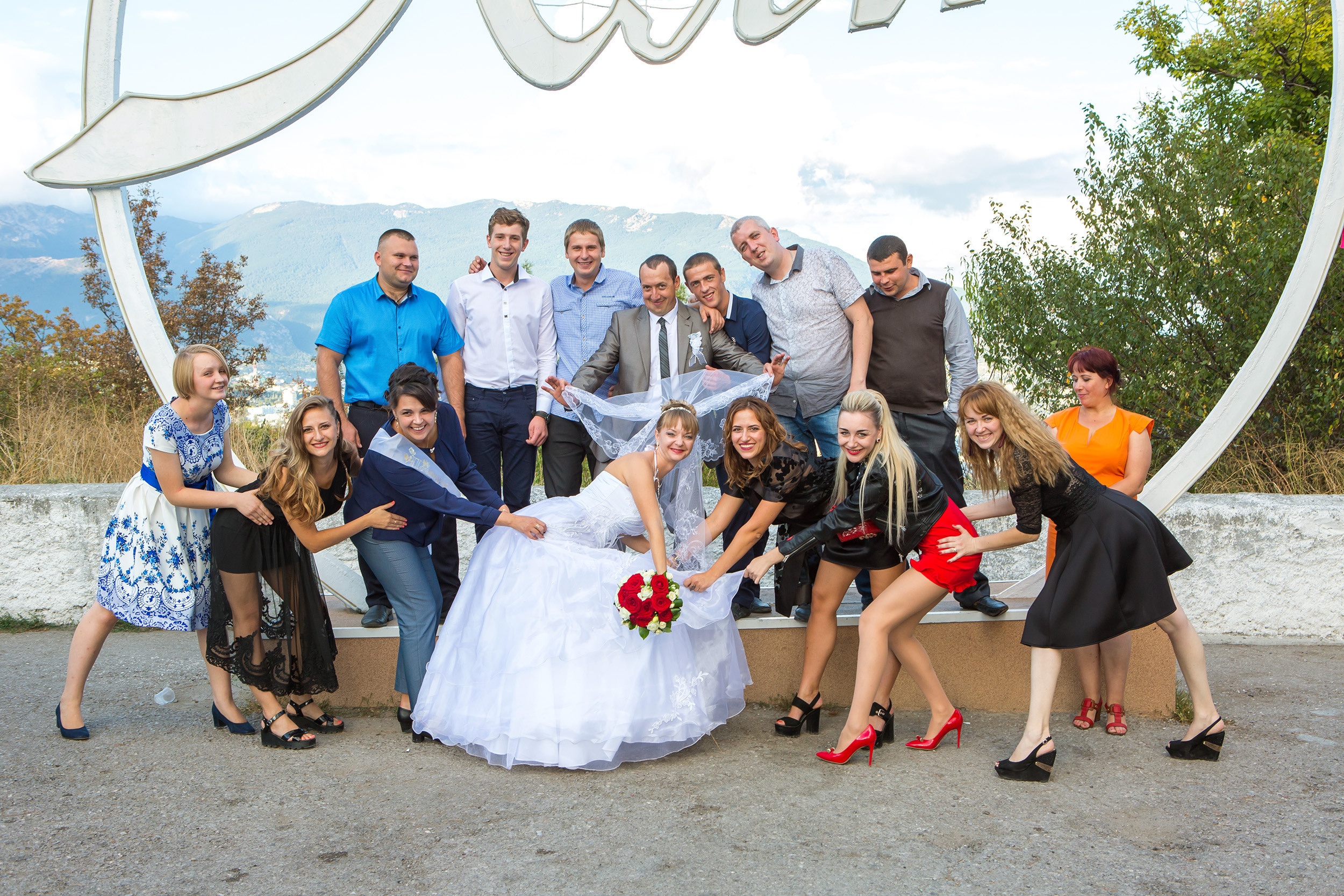 Свадьба Андрея и Александры. Свадебный и семейный фотограф в Форосе, г. Ялта Виктор Рябиченко