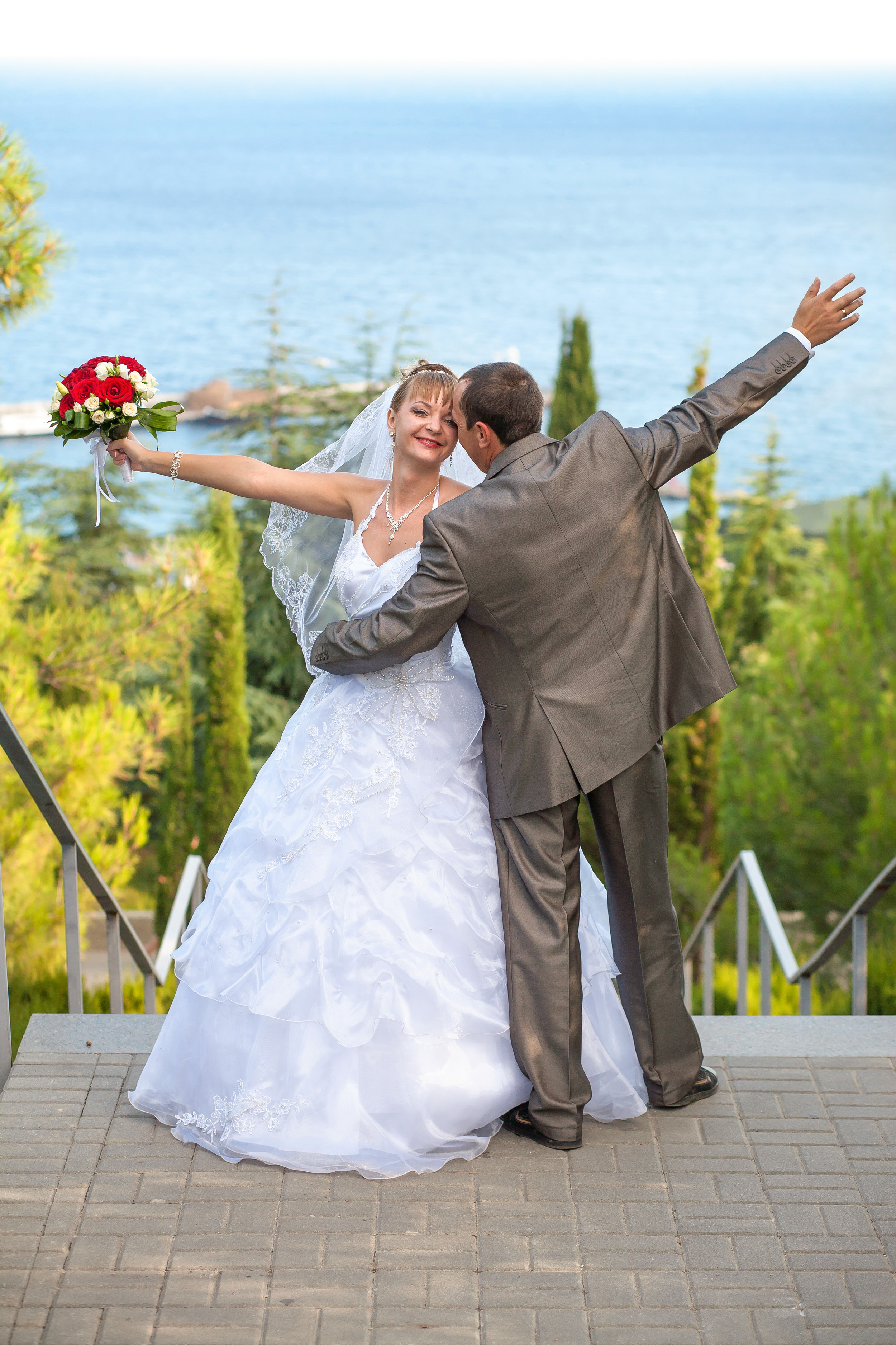 Свадьба Андрея и Александры. Свадебный и семейный фотограф в Форосе, г. Ялта Виктор Рябиченко