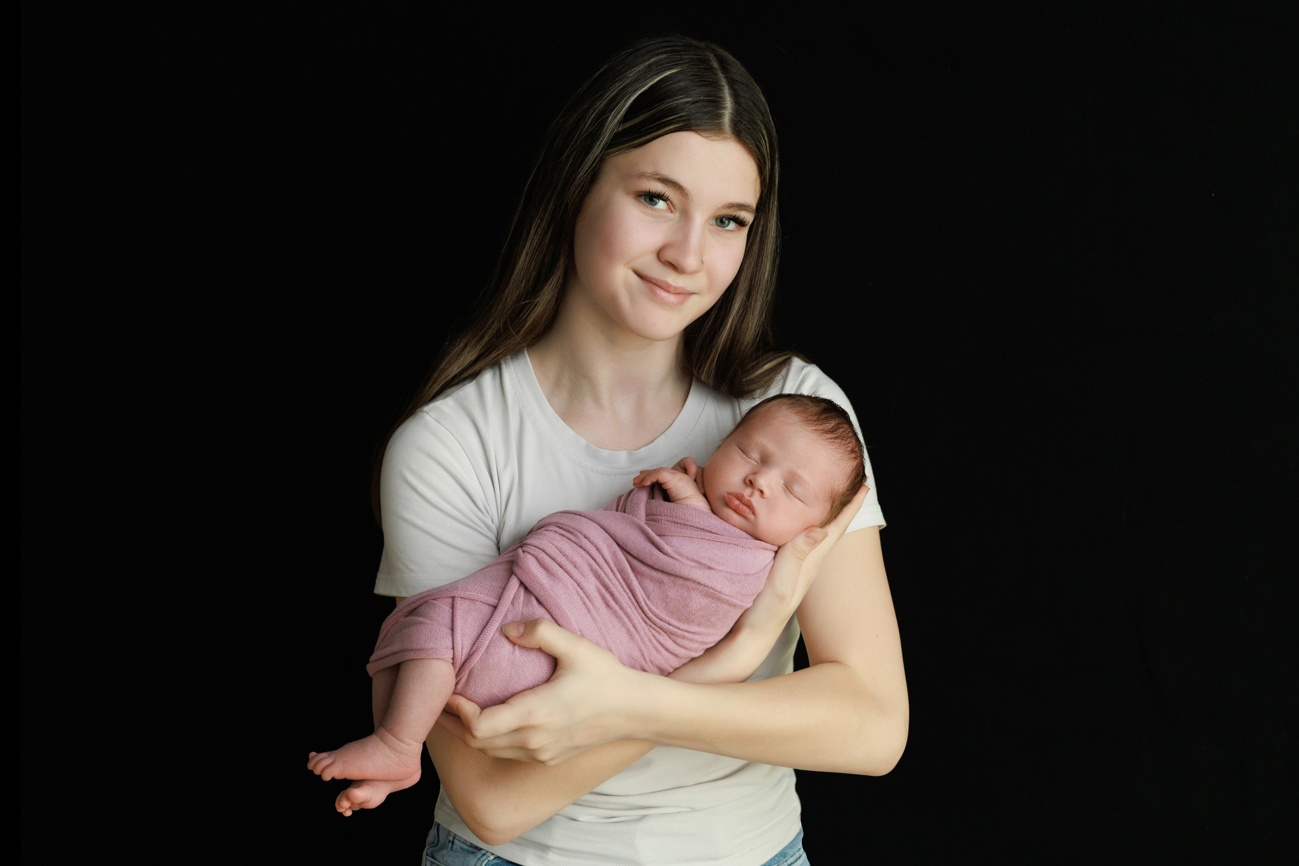 С родителями. Фотограф новорожденных в Перми Татьяна Новикова