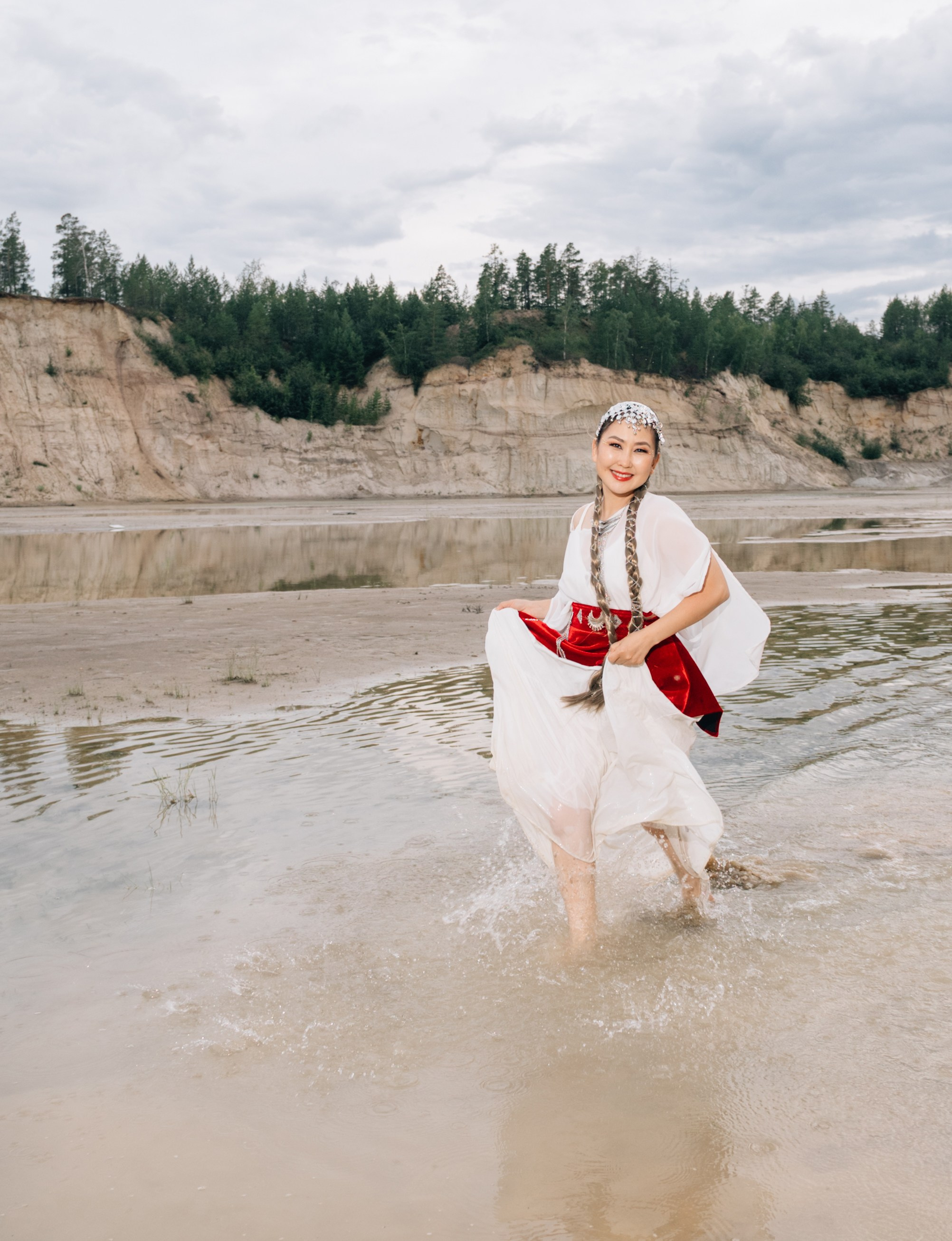 Семейная съемка в Ус Хатын, Семейная съемка на карьере. Фотограф Якутск Зоя Николаева