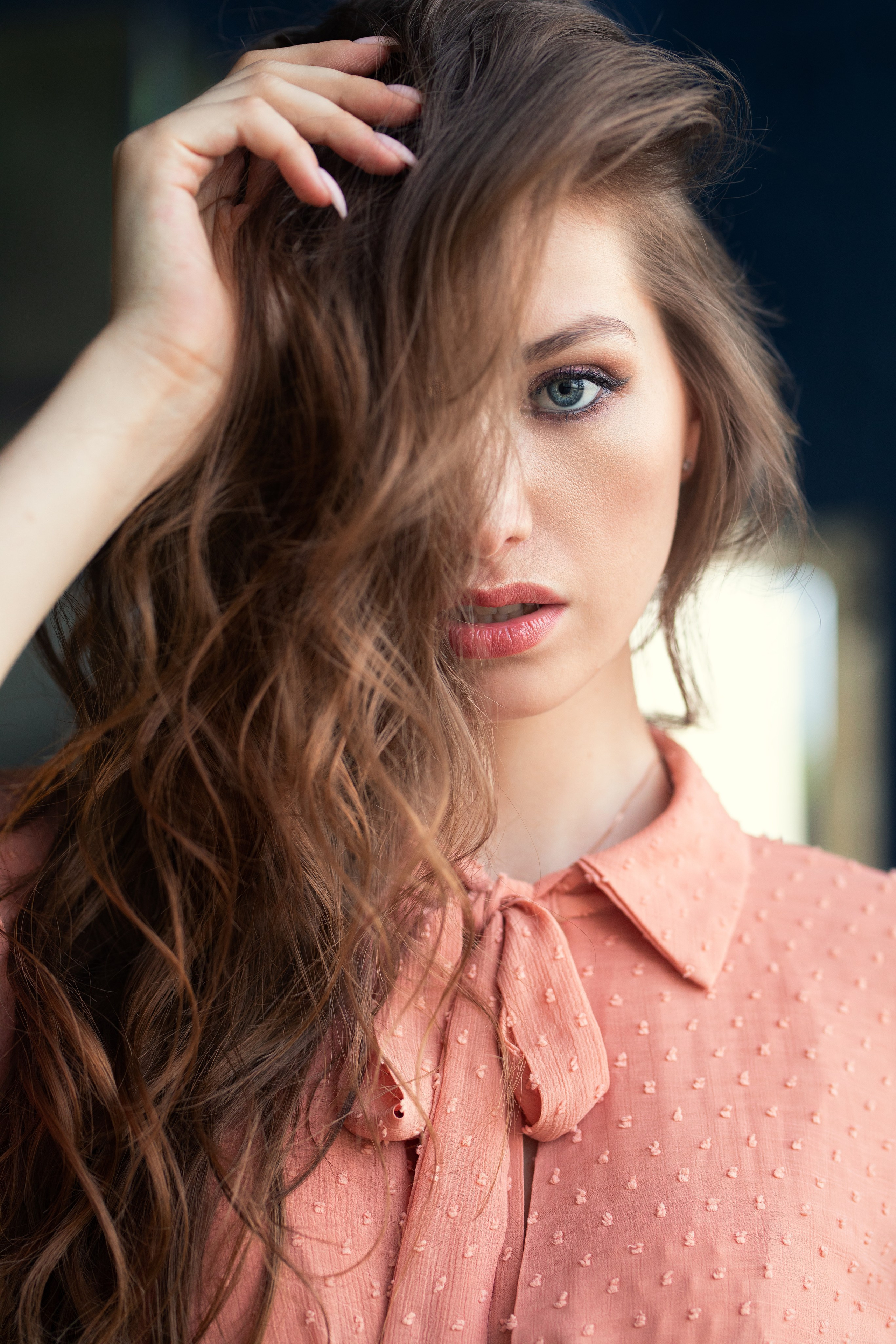 Фотосессия с Ольгой в интерьерной студии в формате для «себя»