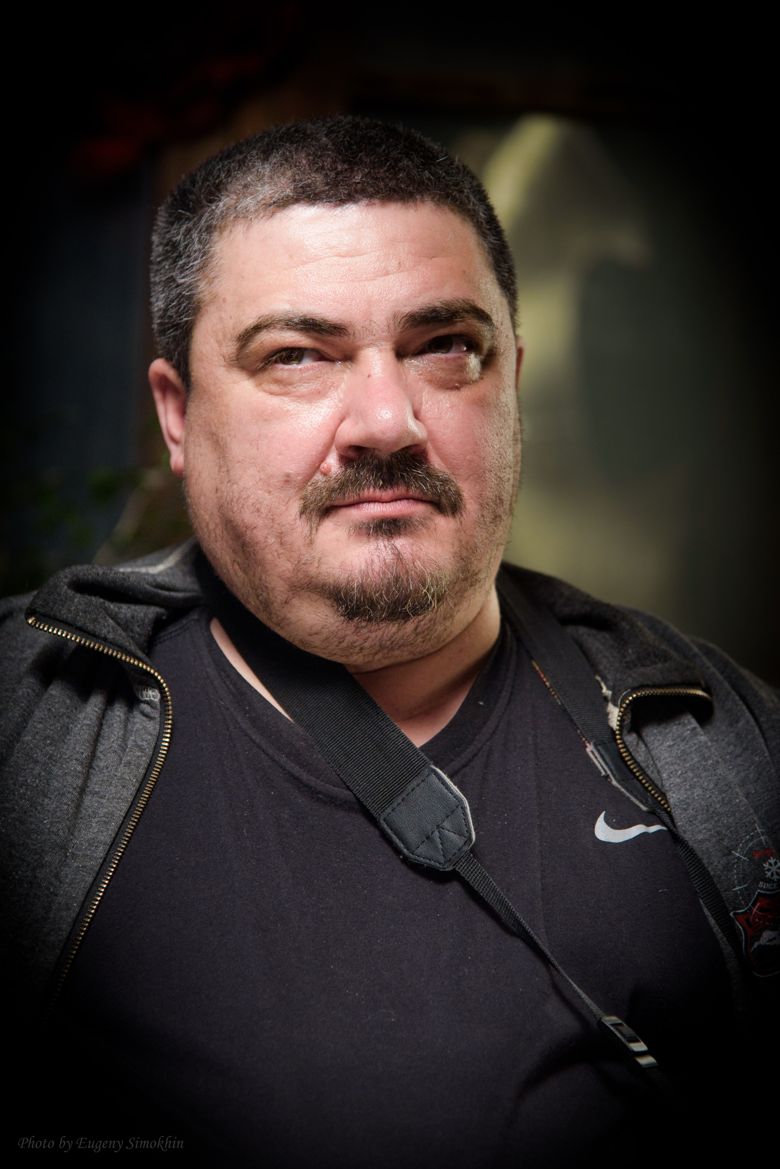 Мужской портрет. Фотограф Евгений Симохин