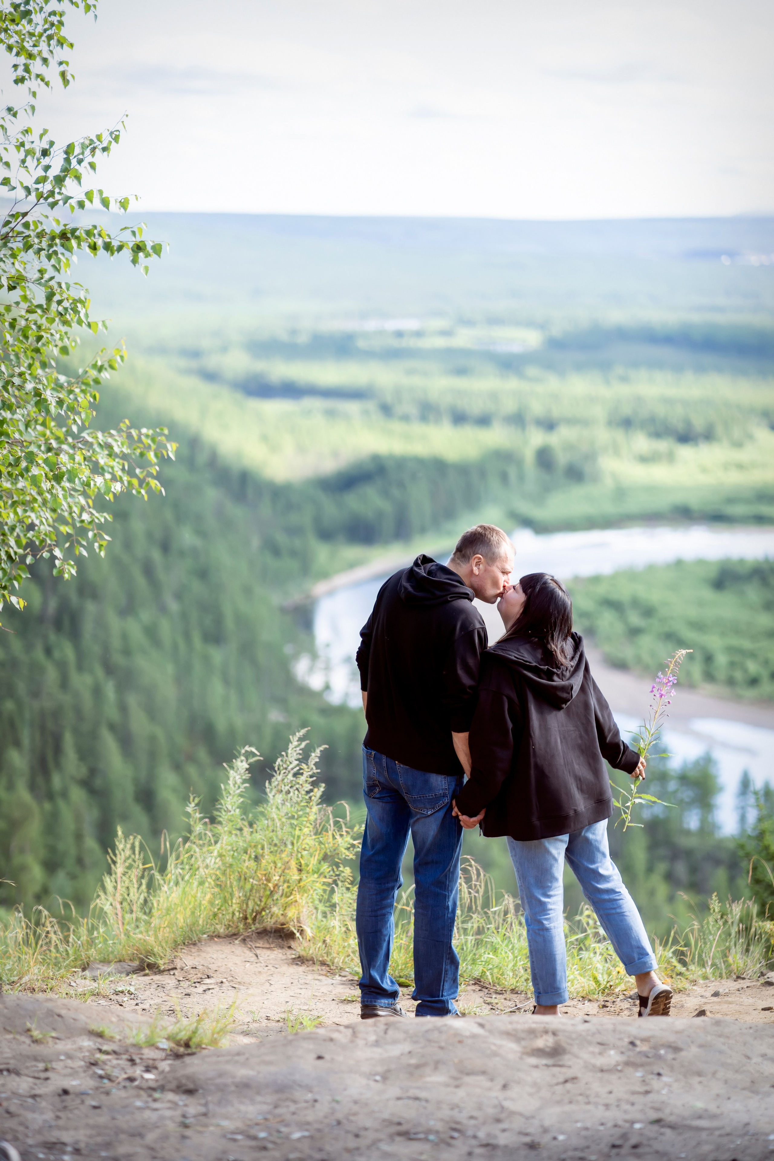 Летняя прогулка на АЯМовской скале. Семейный и детский фотограф в Хабаровске Анна Гриневич