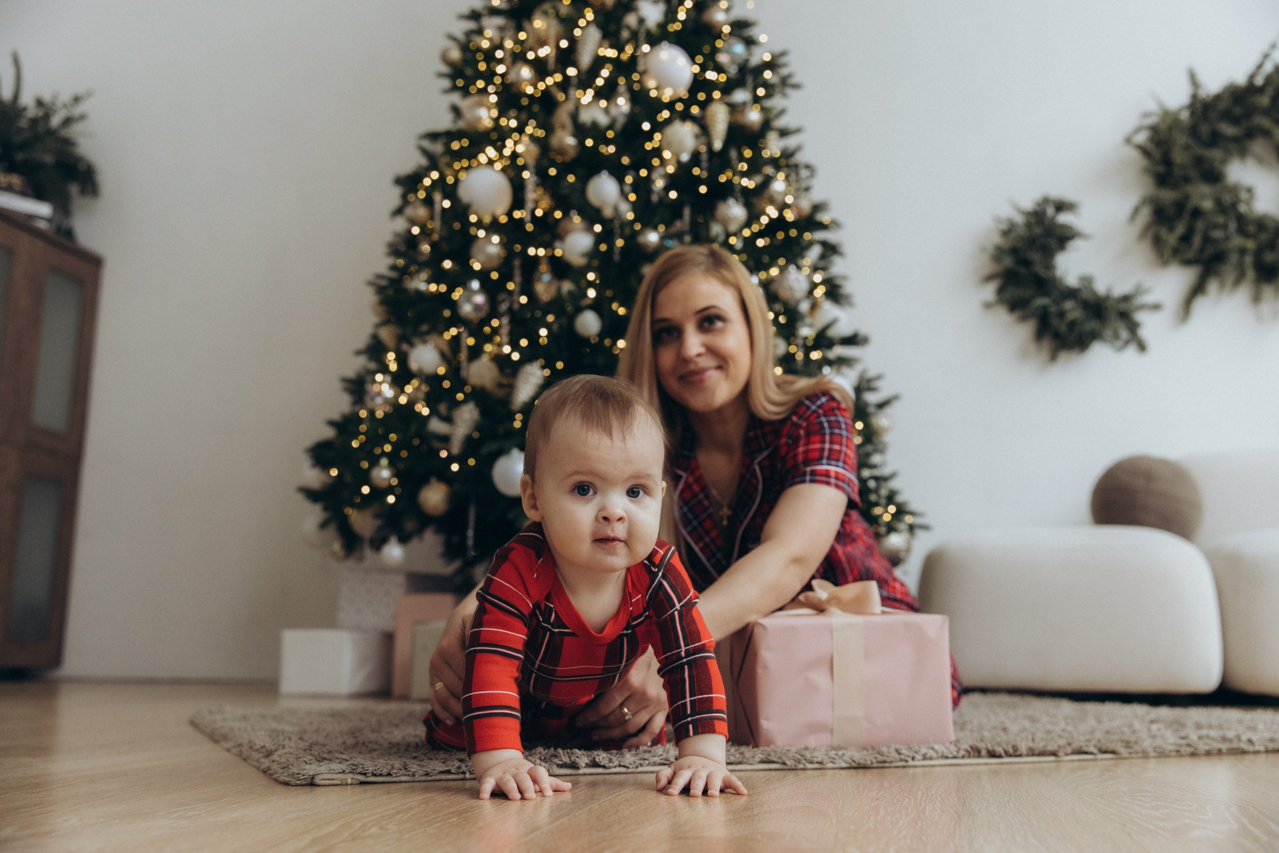 Первый новый год Марьяны. Фотограф на крещение в Рязани. Семейный фотограф
