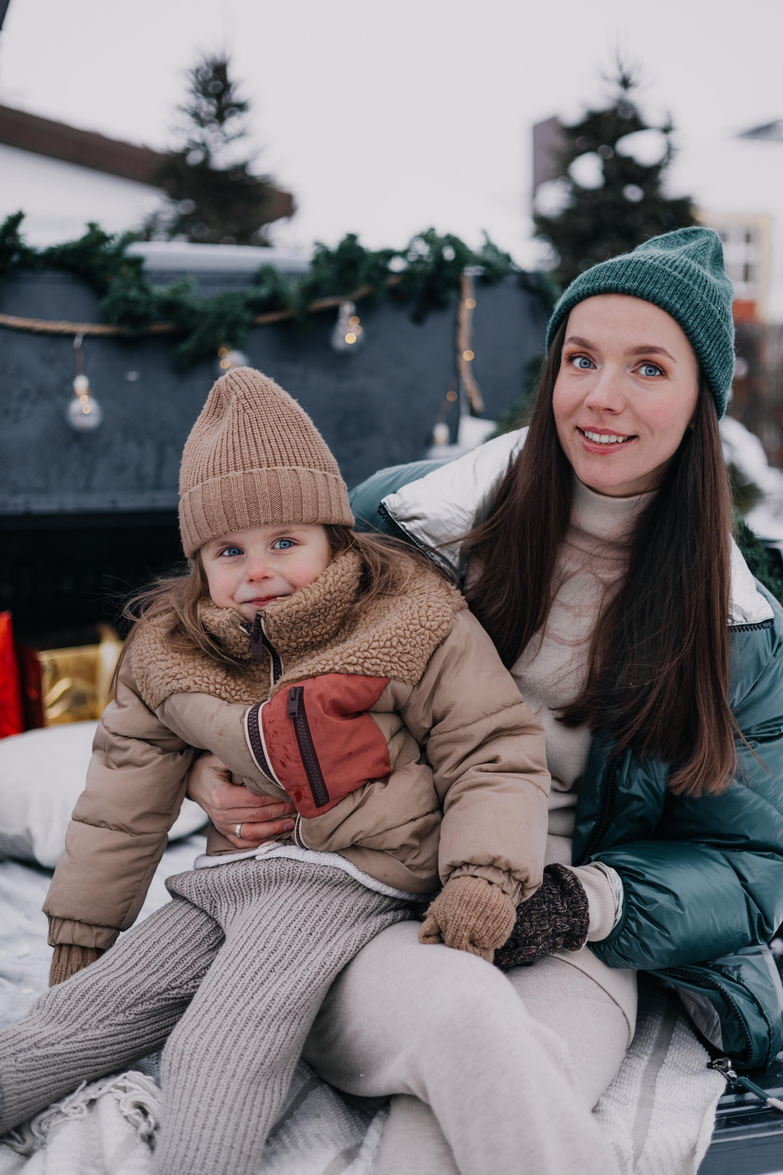 Семья, зима, пикап. Marina Shakirova Photography