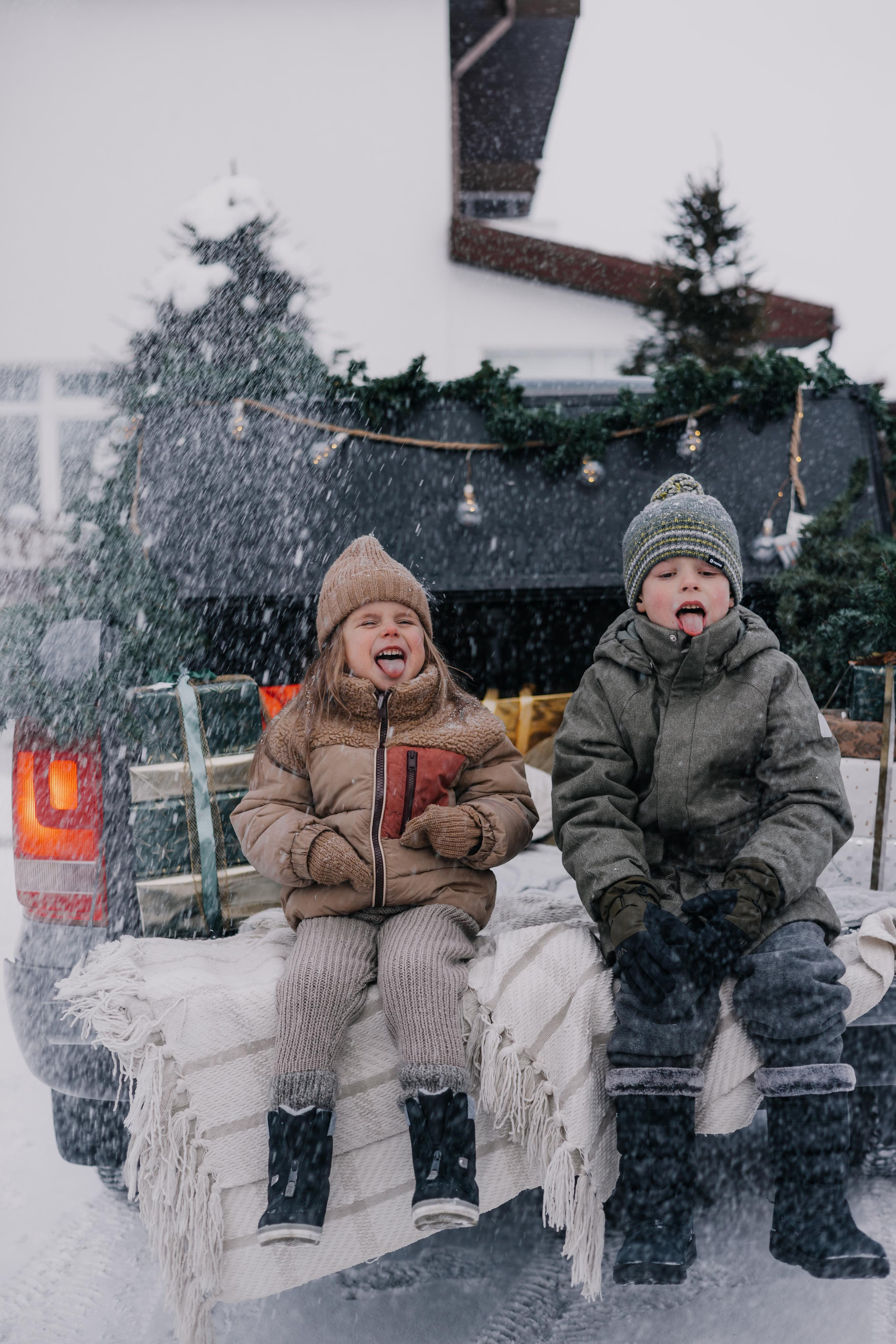 Семья, зима, пикап. Marina Shakirova Photography