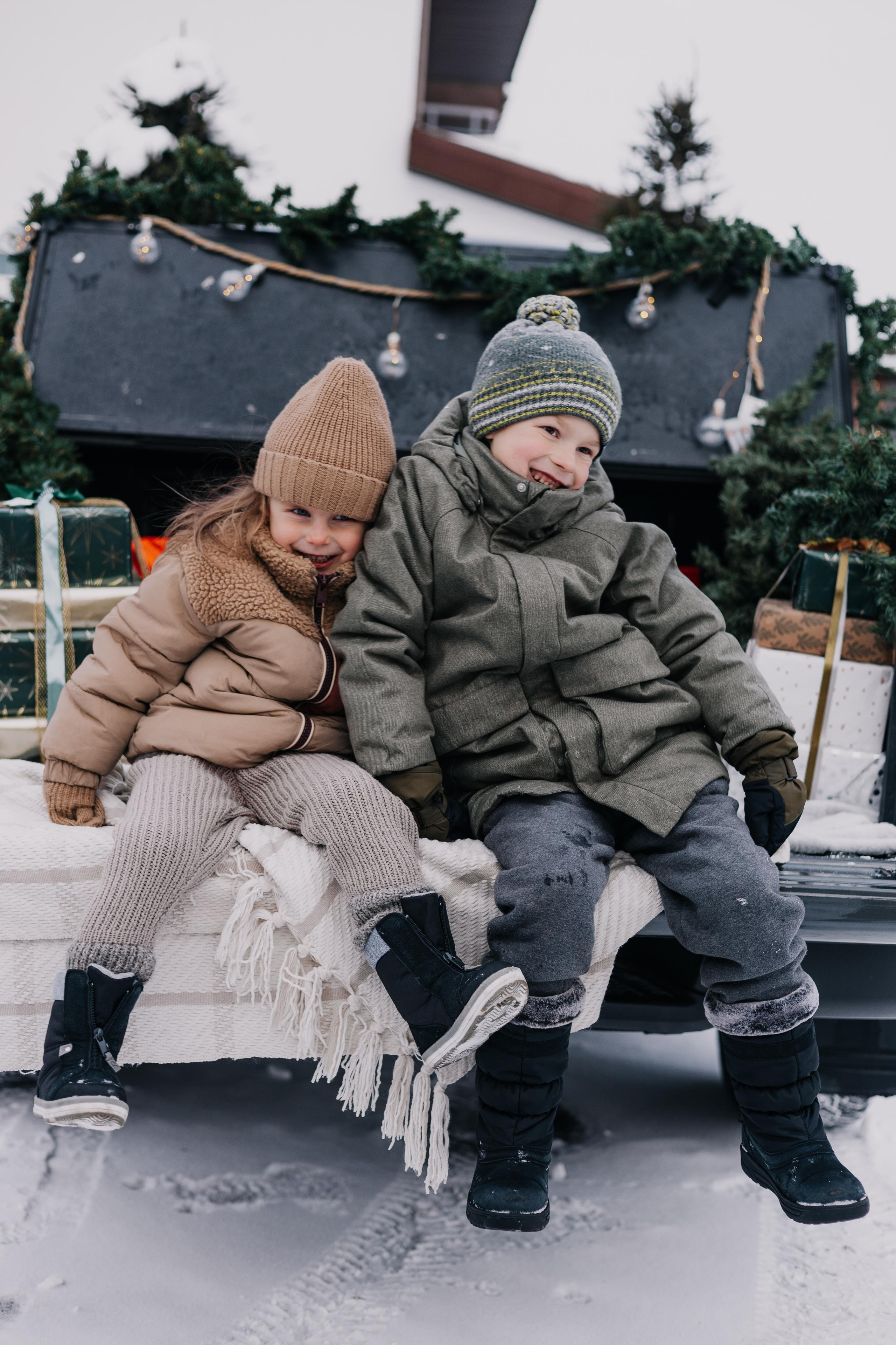 Семья, зима, пикап. Marina Shakirova Photography