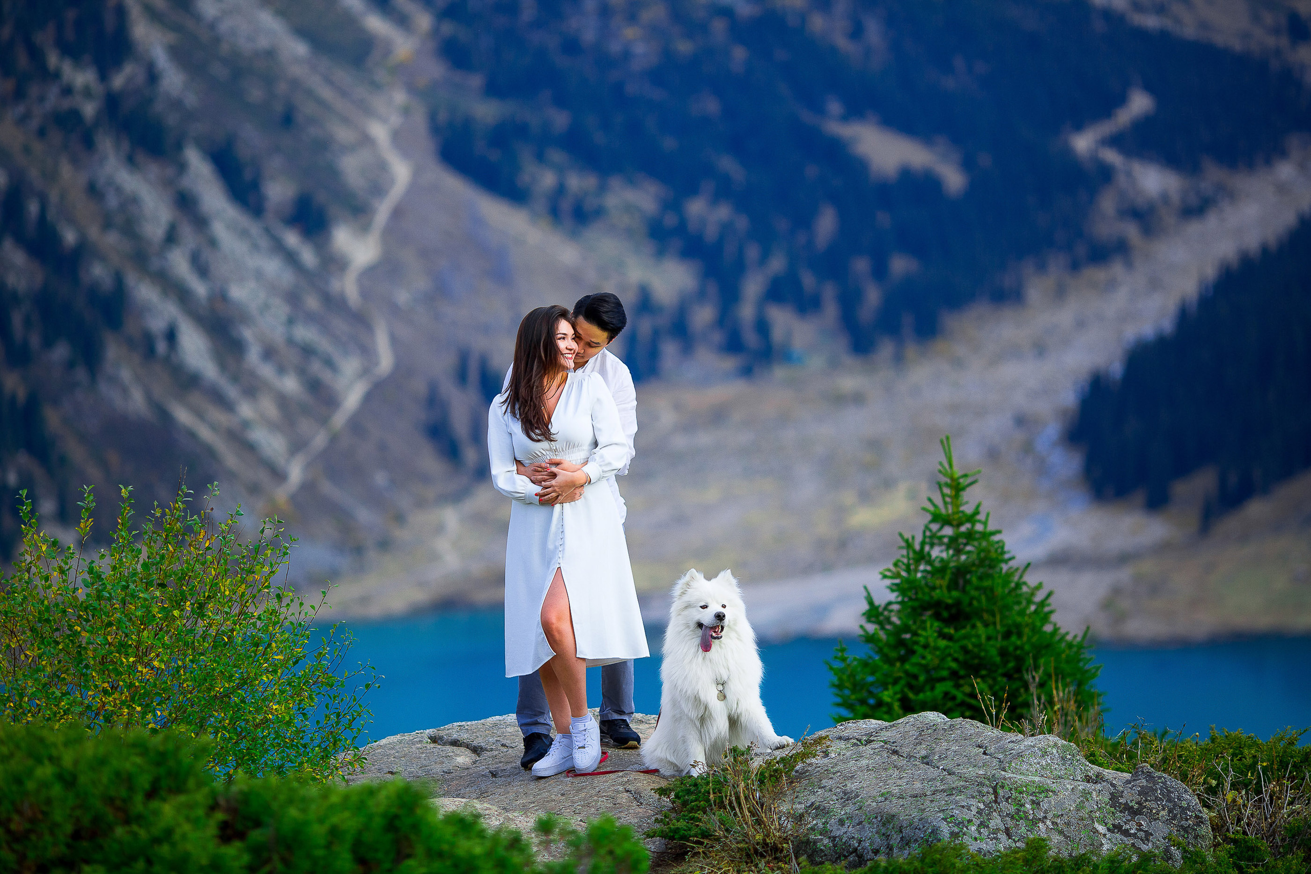 Фото-прогулка на Большом Алмаатинском Озере. Свадебный и семейный фотограф в Алматы Алексей Балышев