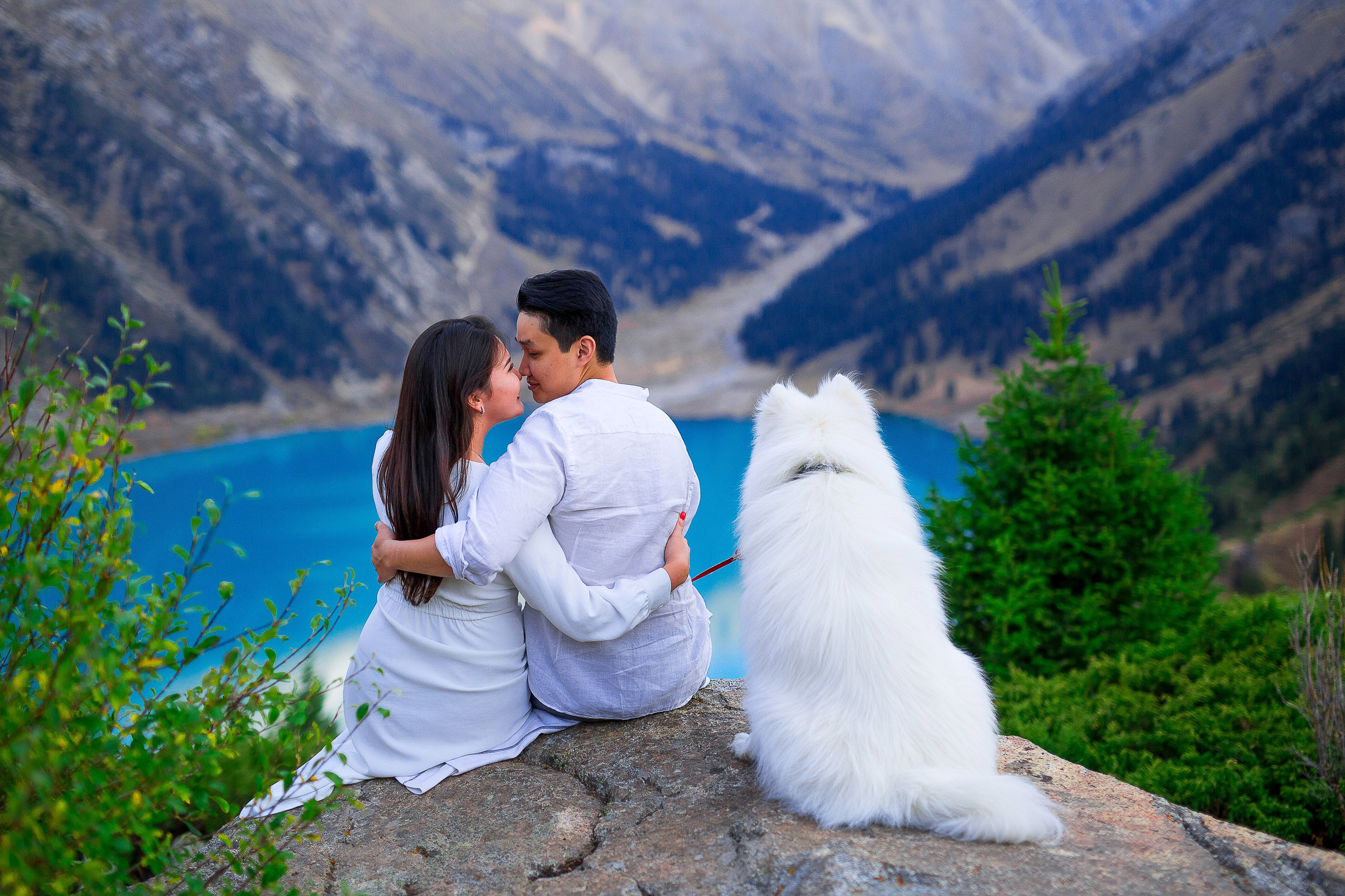 Фото-прогулка на Большом Алмаатинском Озере. Свадебный и семейный фотограф в Алматы Алексей Балышев