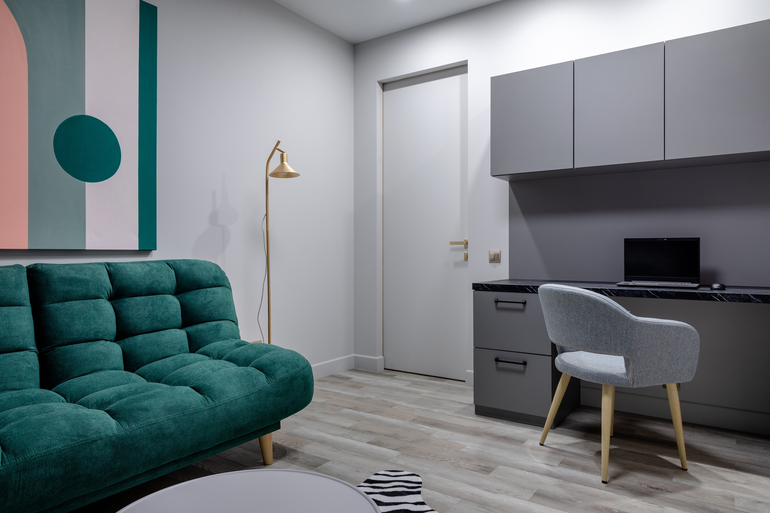 Интерьерная фотосъемка трёхкомнатной квартиры в ЖК «Голубые Дали». Интерьерный фотограф Москва