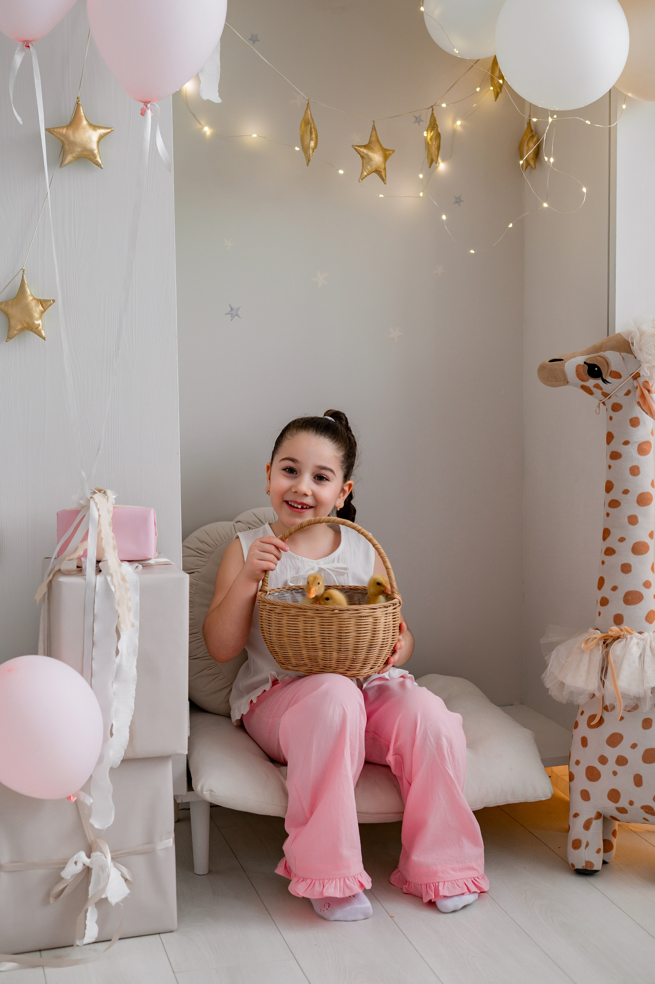 Лев Арина Вика Алена. Фотограф Татьяна Иванчикова