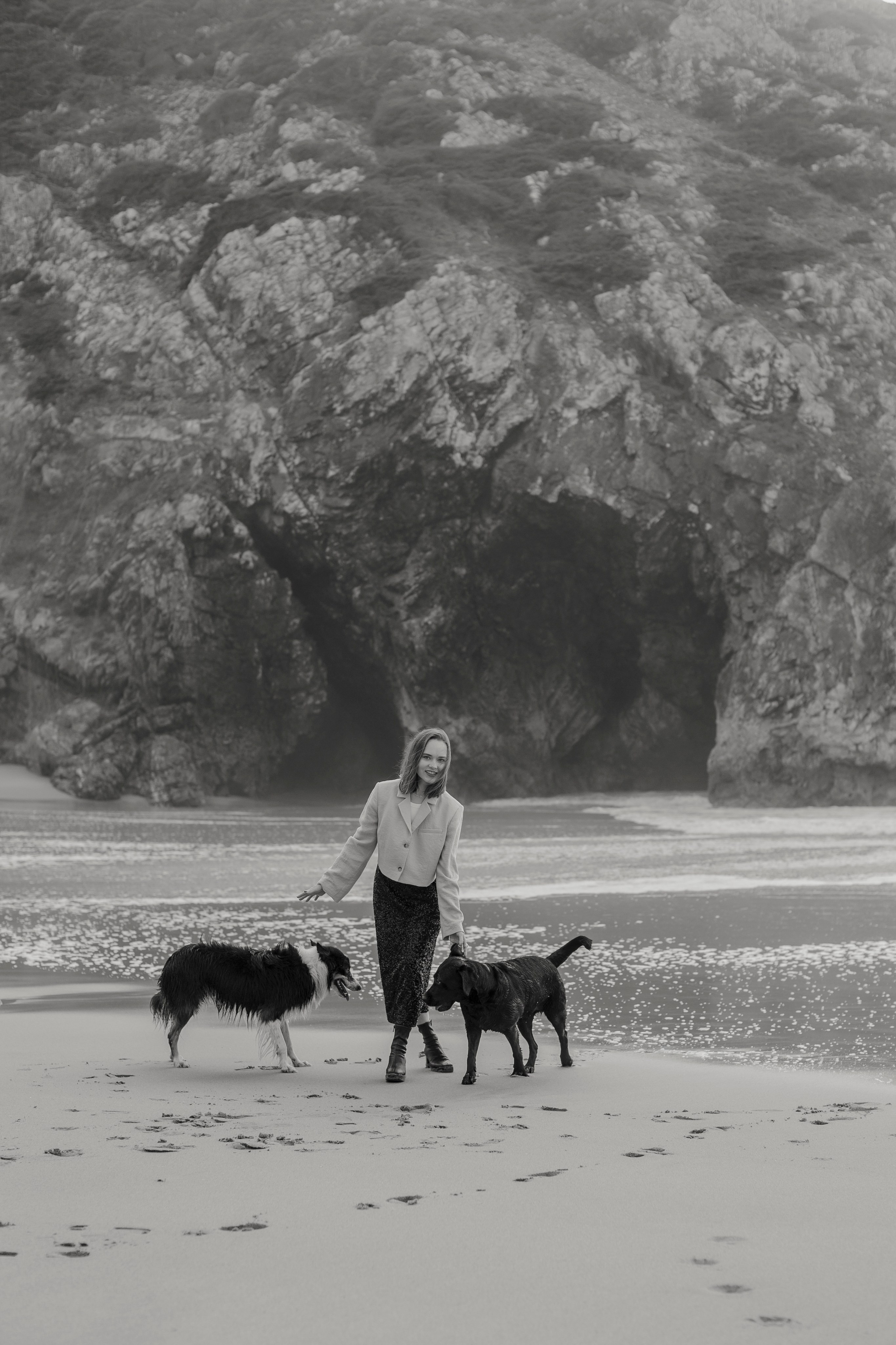 Foggy beach. Свадебный и женский фотограф в Лиссабоне Яковлева Ольга
