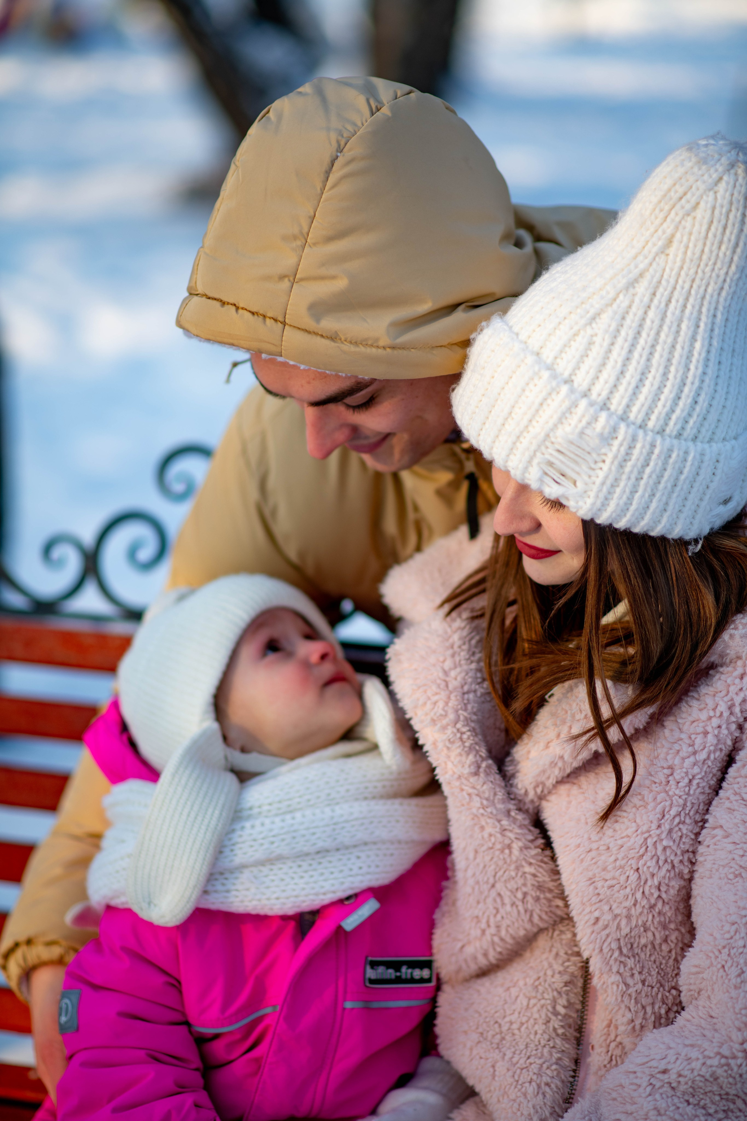 Семейная зимняя прогулка. Фотограф в Иркутске Александр Тарасов