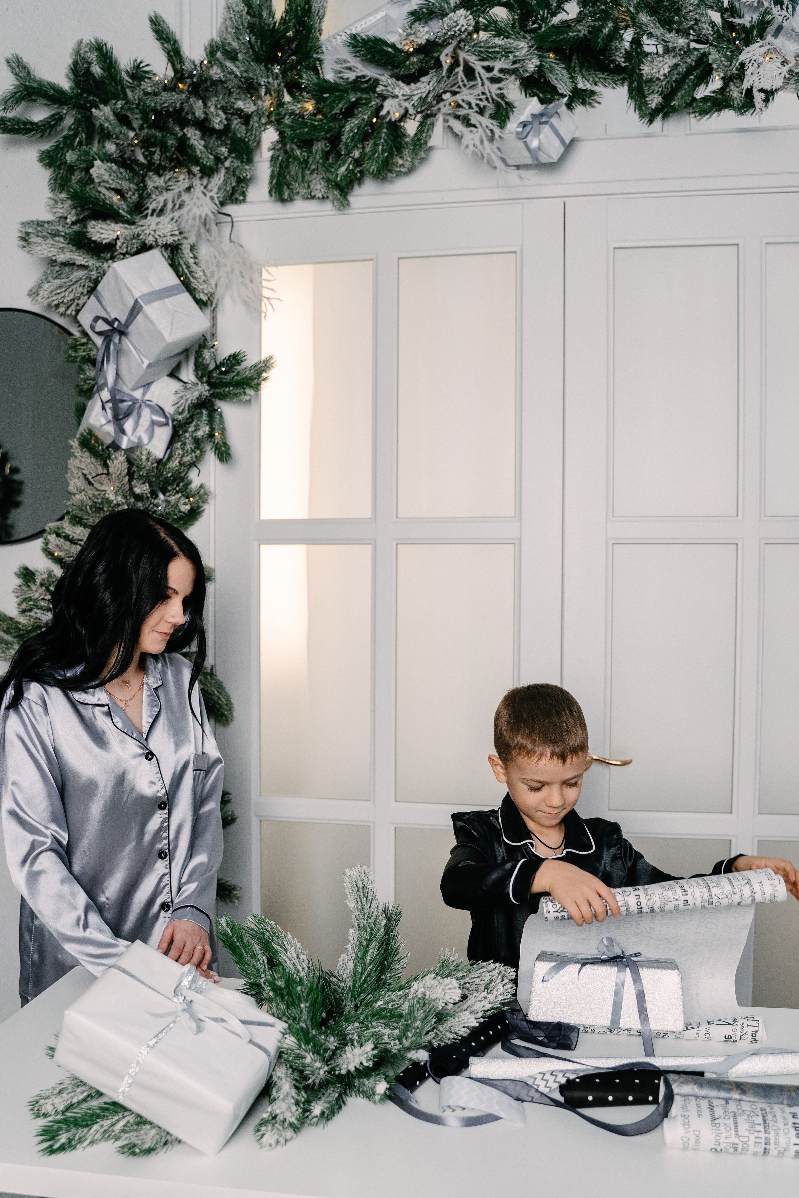 Новогодняя фотосессия в студии. Свадебный и семейный фотограф из Воронежа|Москвы Бубнова Екатерина