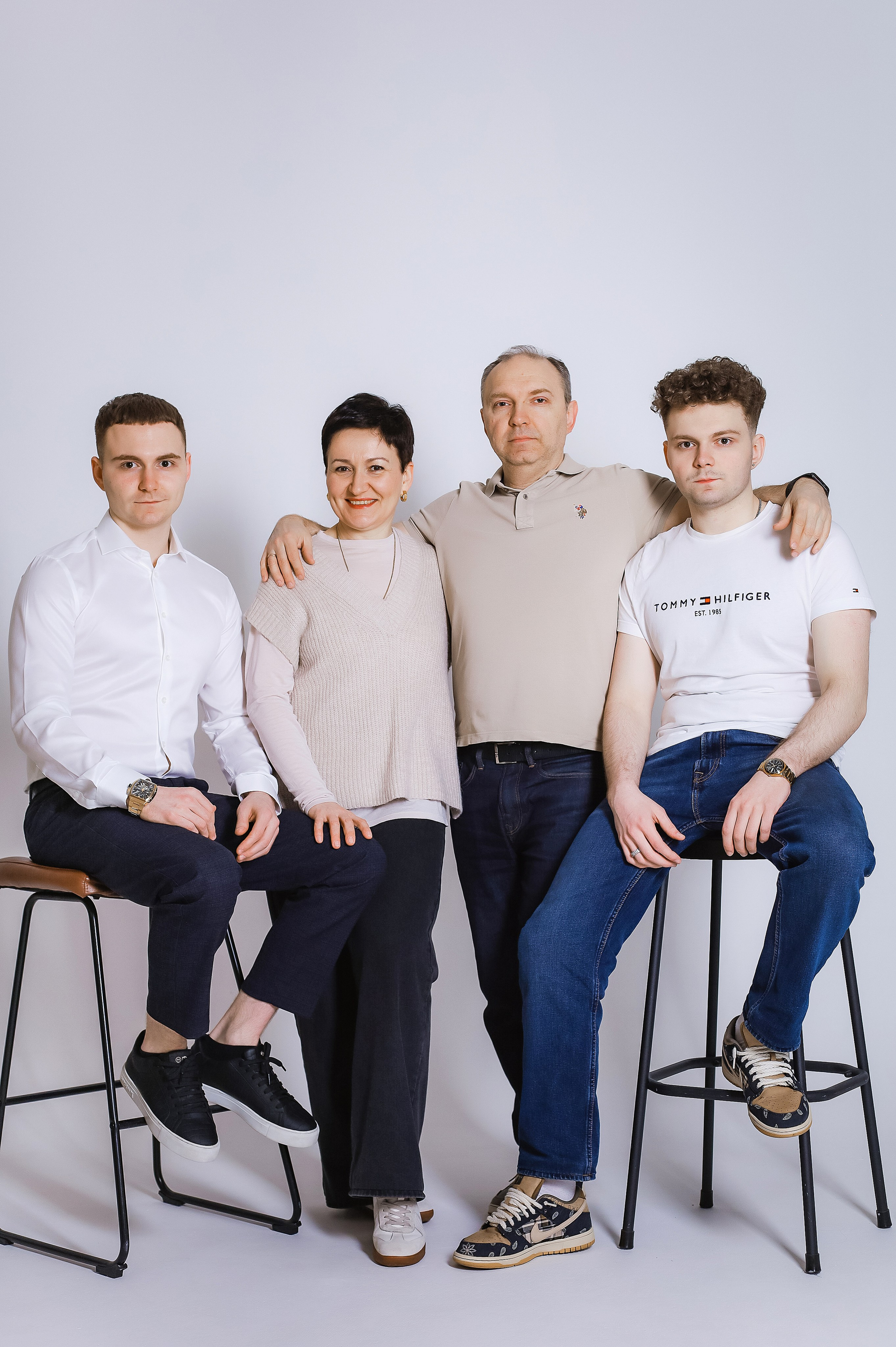 Александра с семьей. Визуал для эспертов и блогеров