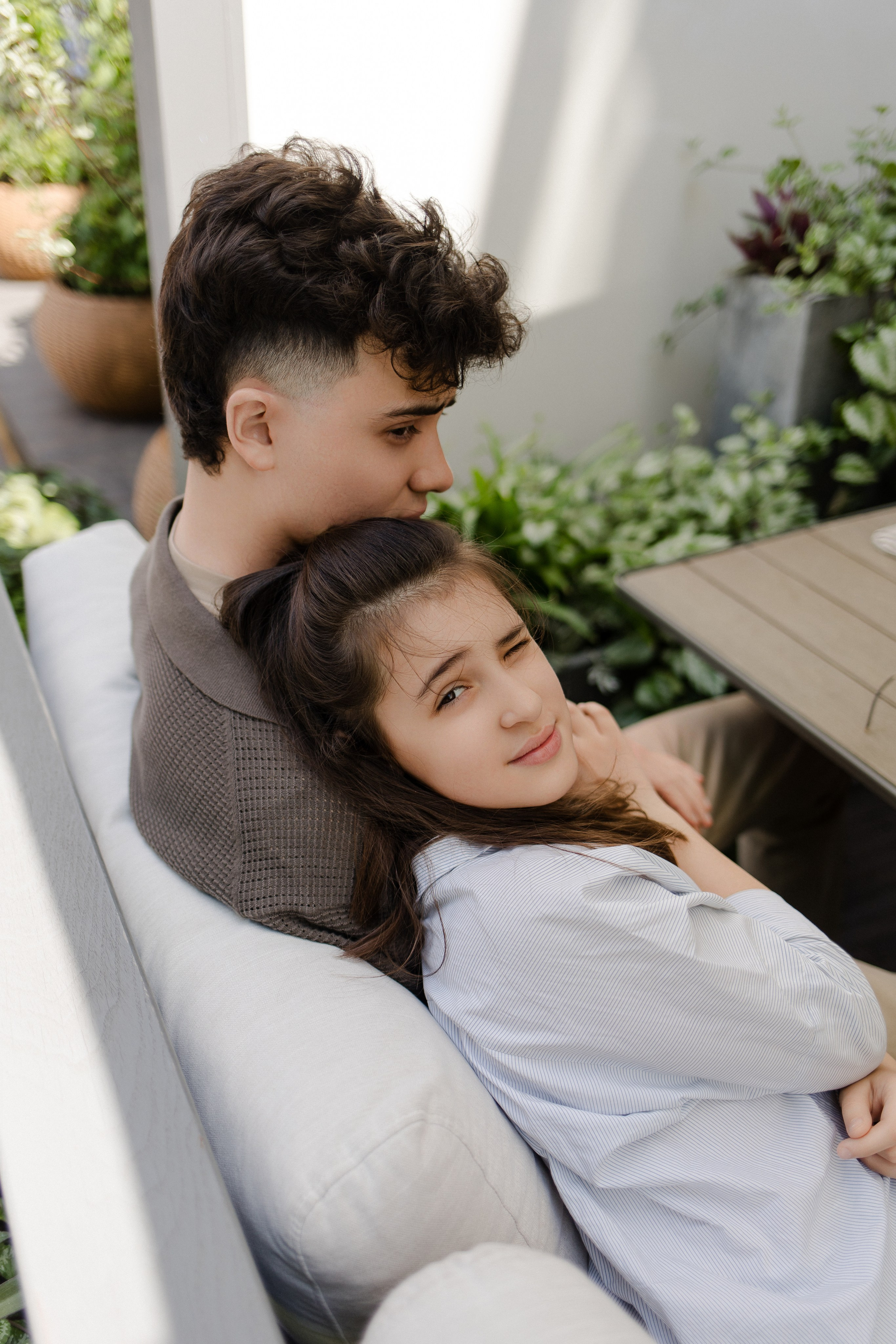 Алена с семьей. Семейный и детский фотограф в Москве Кузьмина Мария