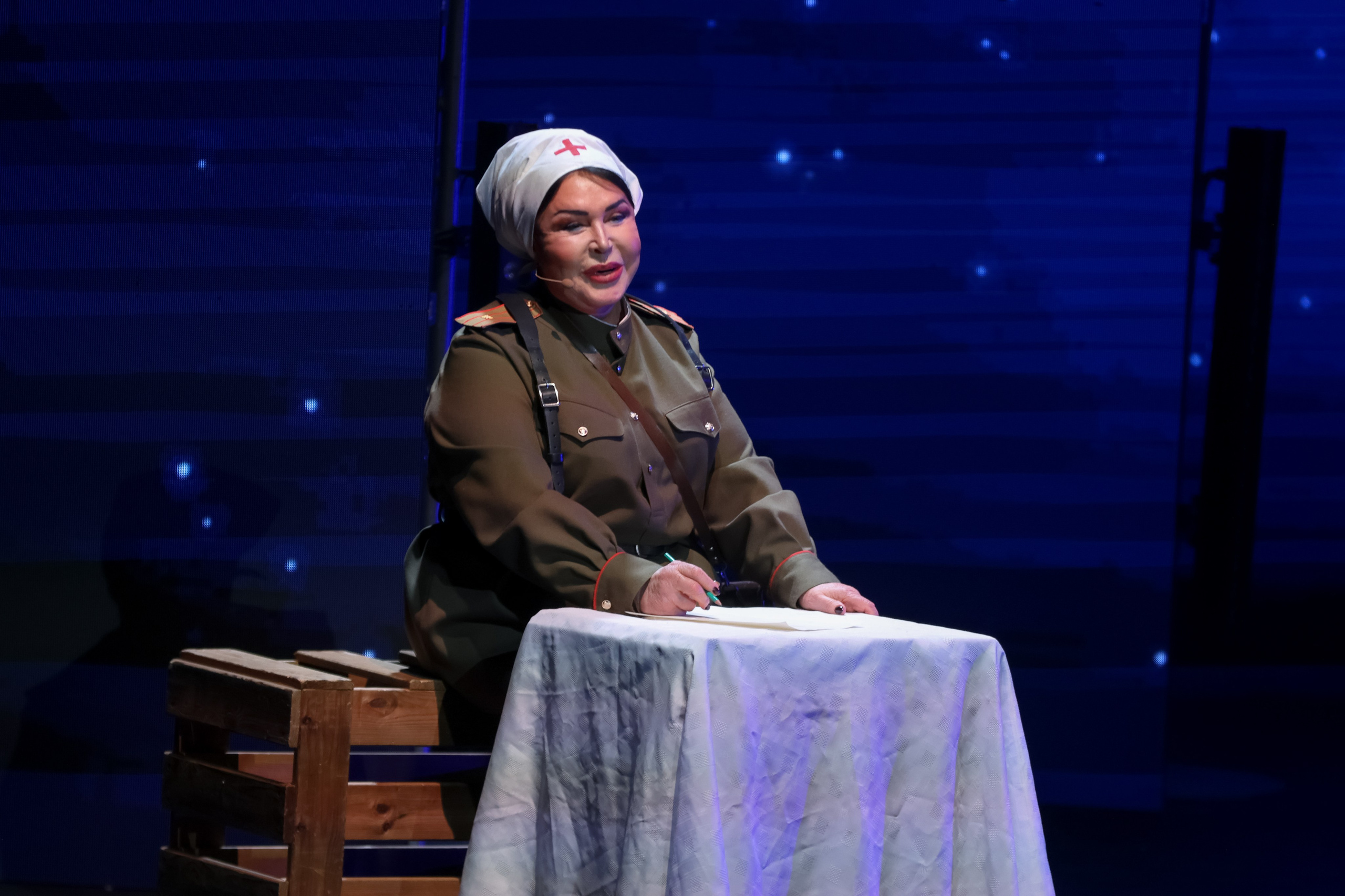 Василий Теркин, театр «Русская песня». Фотограф Ольга Махалова — Санкт-Петербург, Москва, Нижний Новгород