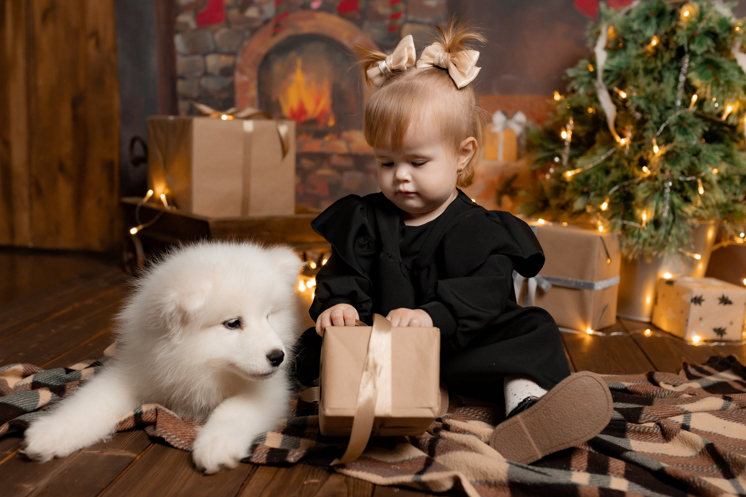 Новогодние съёмки. Интерьерная фотостудия в г. Барнаул