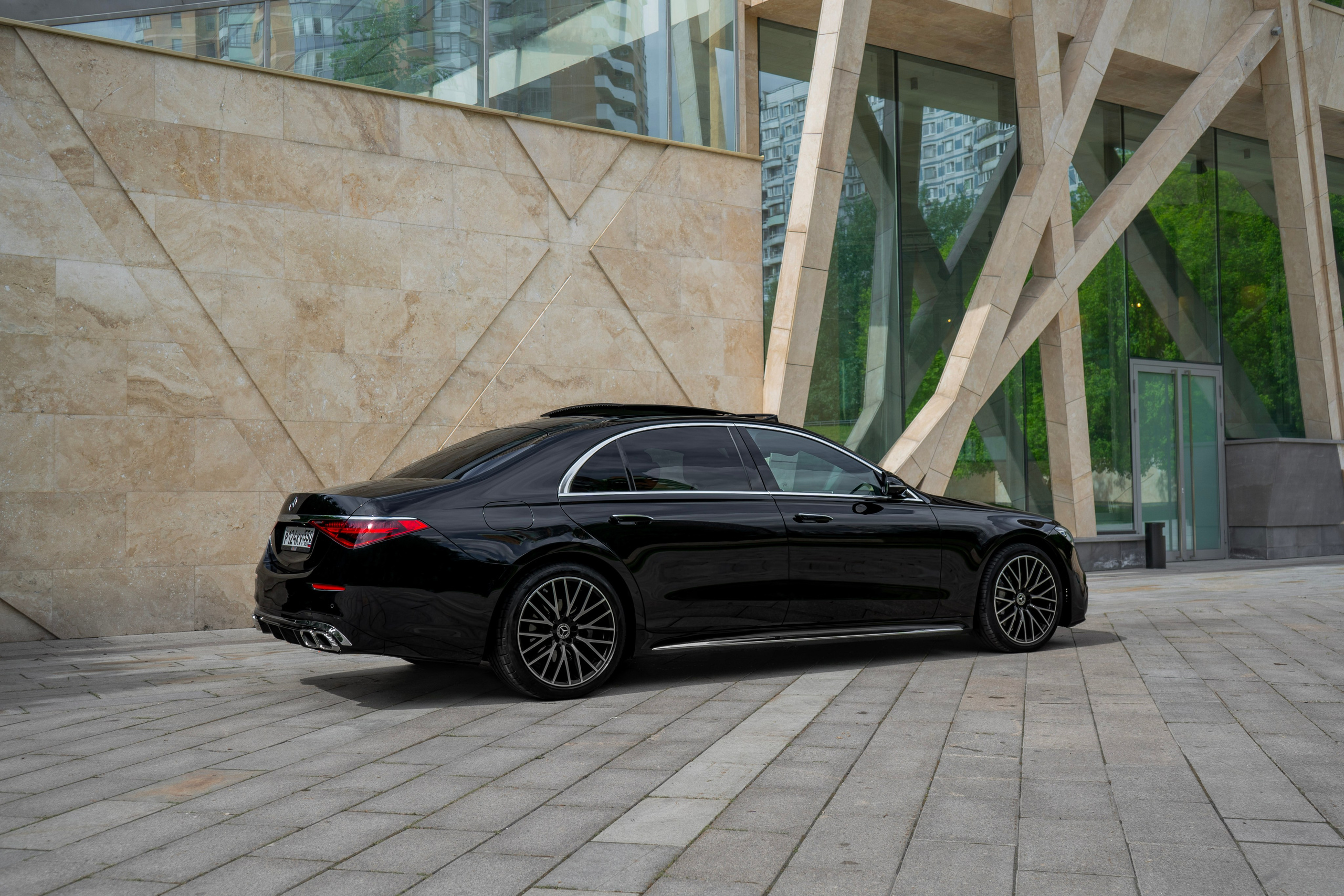 Mercedes S-class (W223). Автомобильный фотограф Ногинск Денис Городок