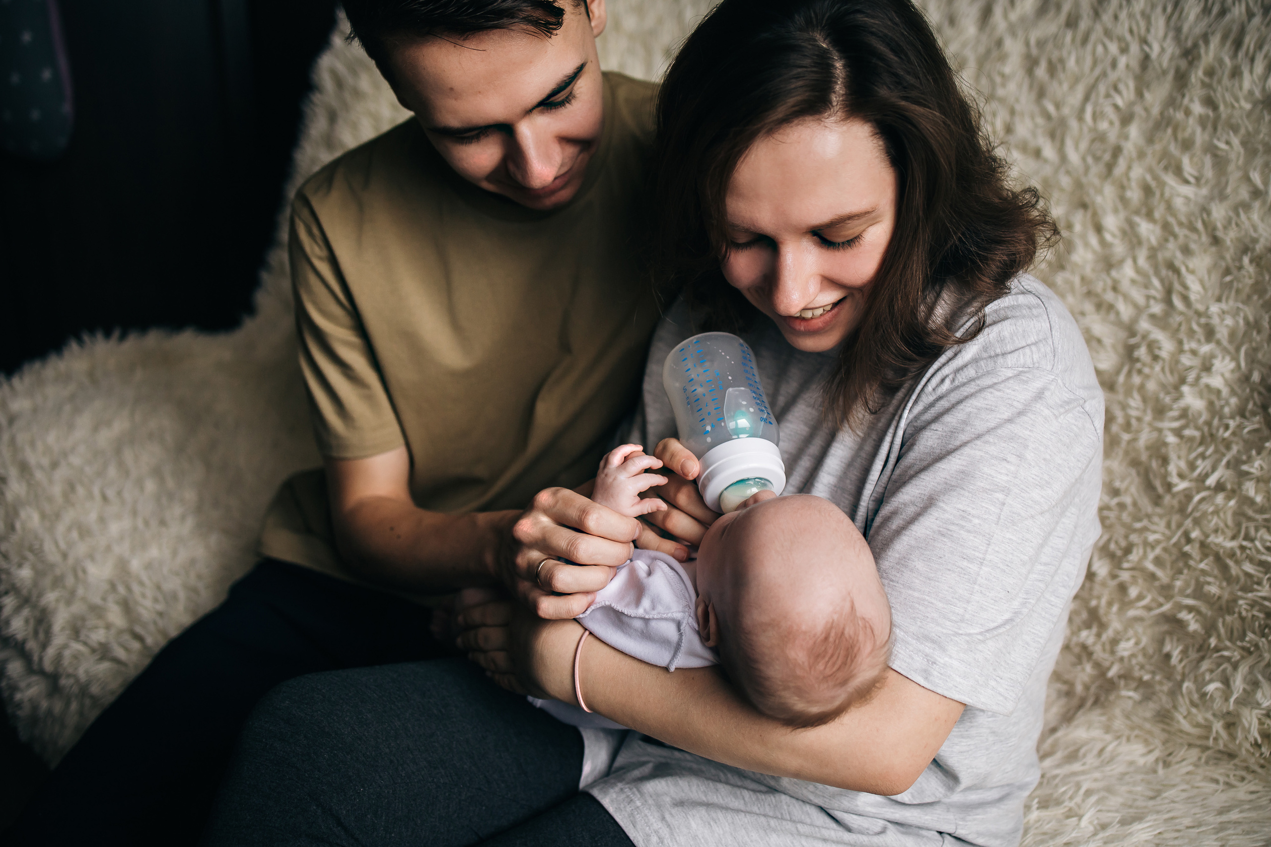 Зоечке 1 месяц. Семейный, свадебный и портретный фотограф в Саратове Мария Засыпкина