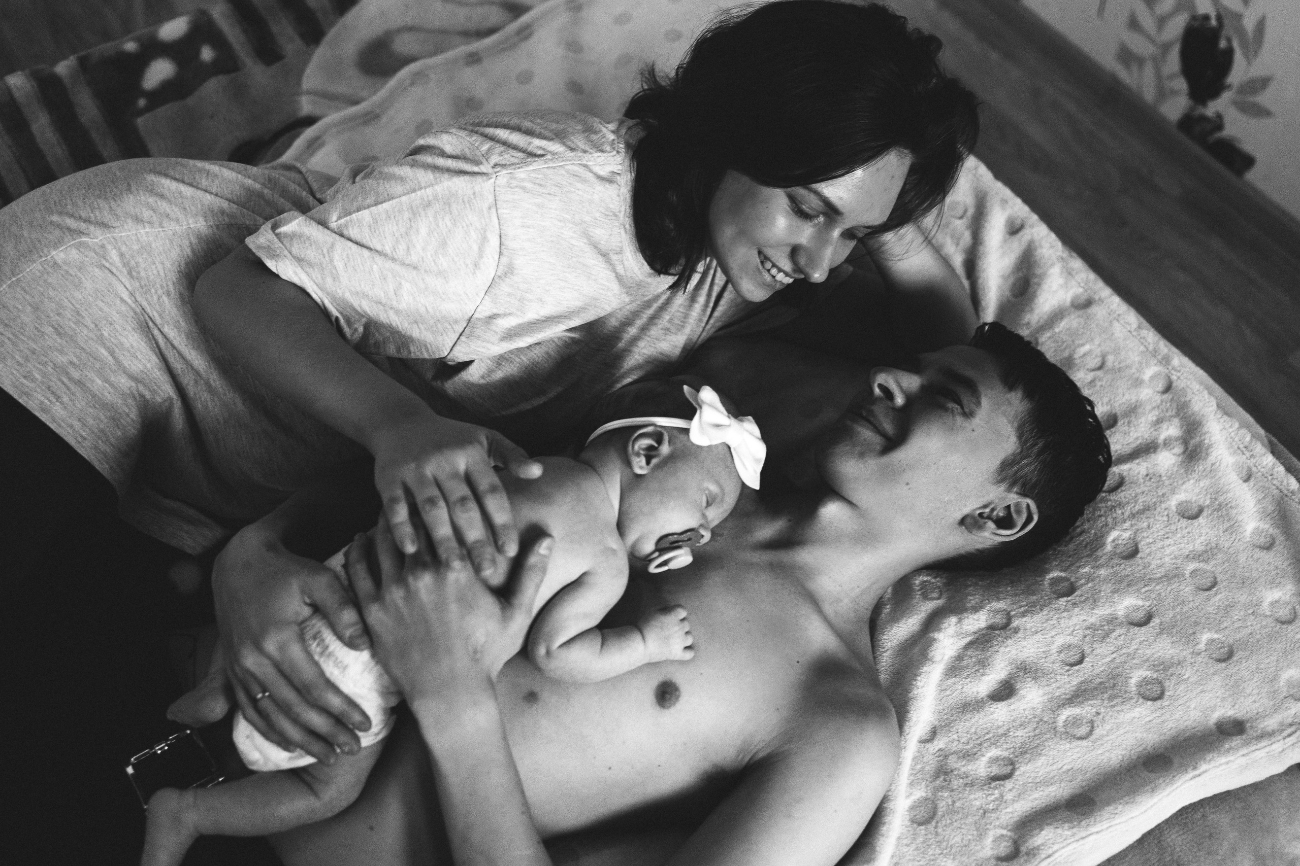 Зоечке 1 месяц. Семейный, свадебный и портретный фотограф в Саратове Мария Засыпкина