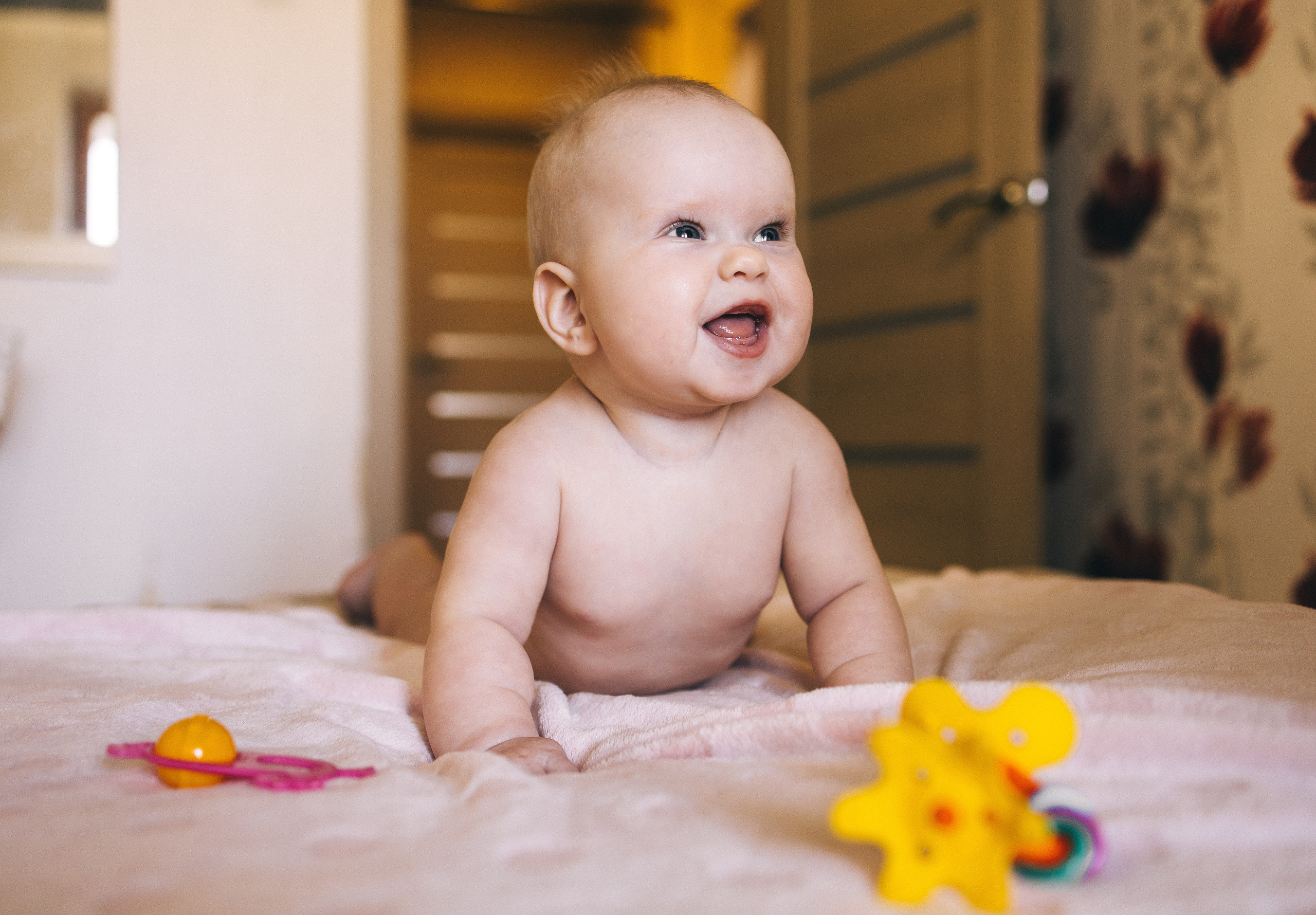 Зоечке 6 месяцев. Семейный, свадебный и портретный фотограф в Саратове Мария Засыпкина