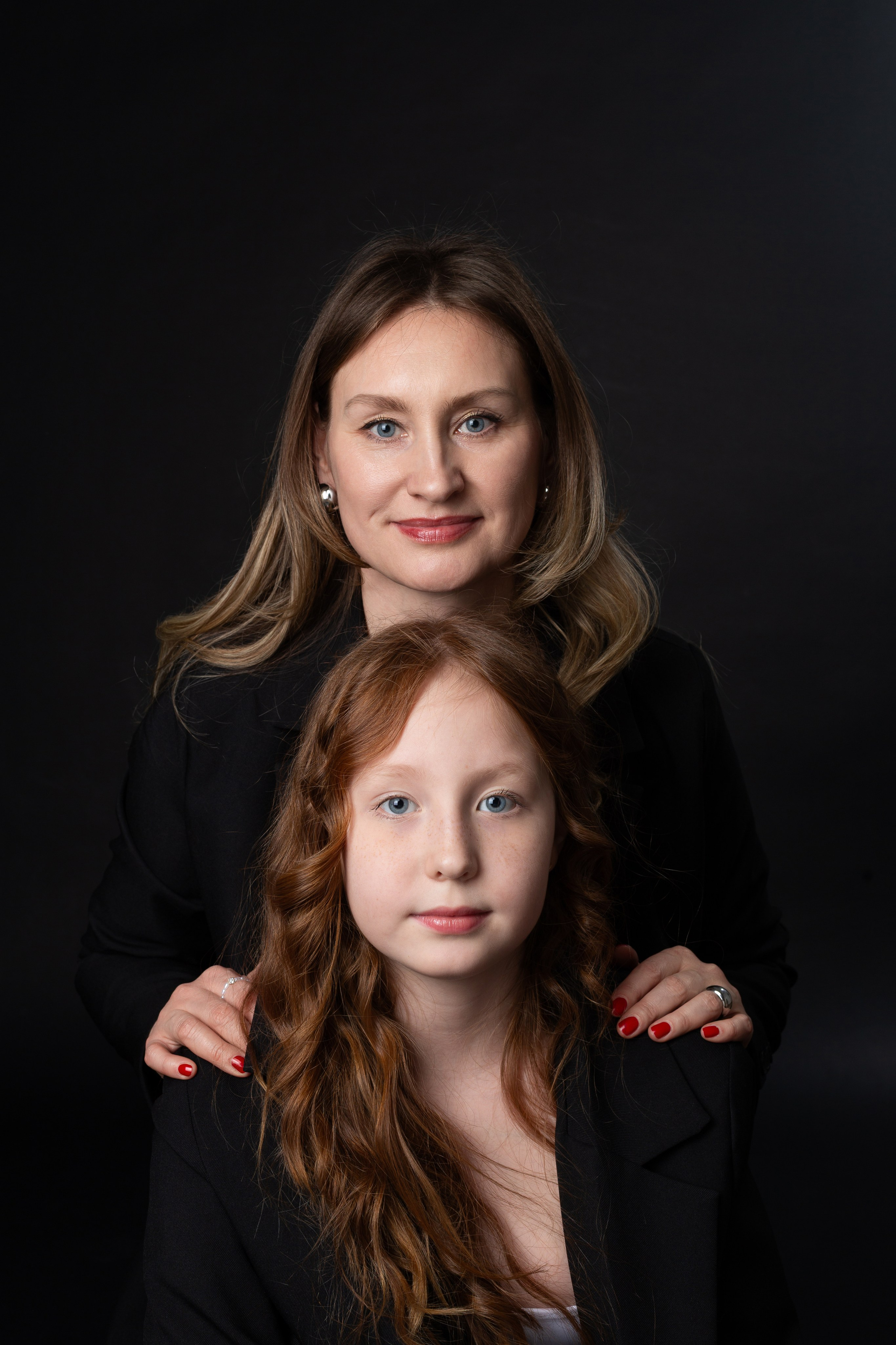 Фотосессия мама и дочка