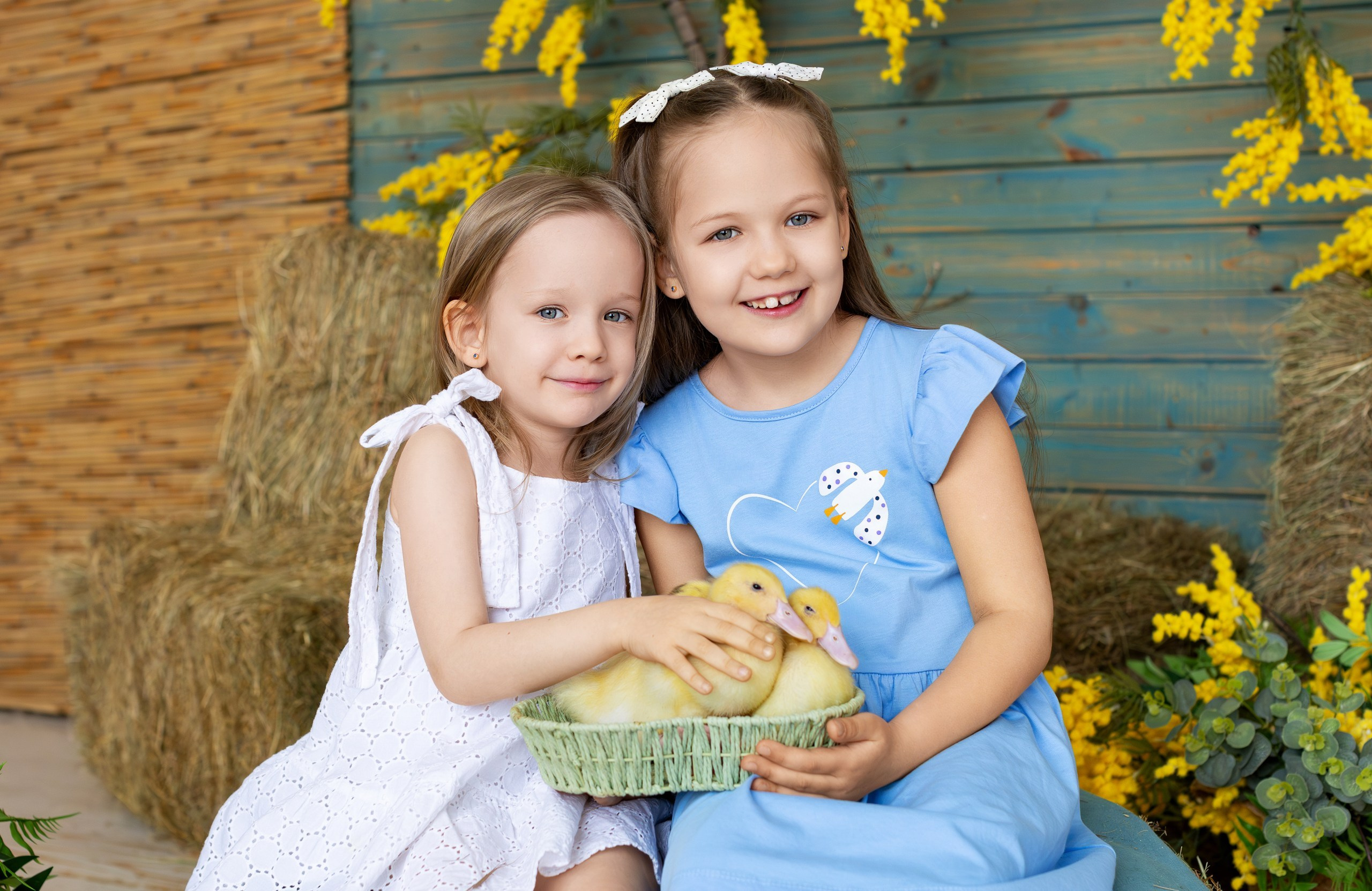 Фотосесии с Утятами и Кроликами (Пасхальные Фотосессии). Семейный и Детский фотограф в Москва Скворцова Татьяна