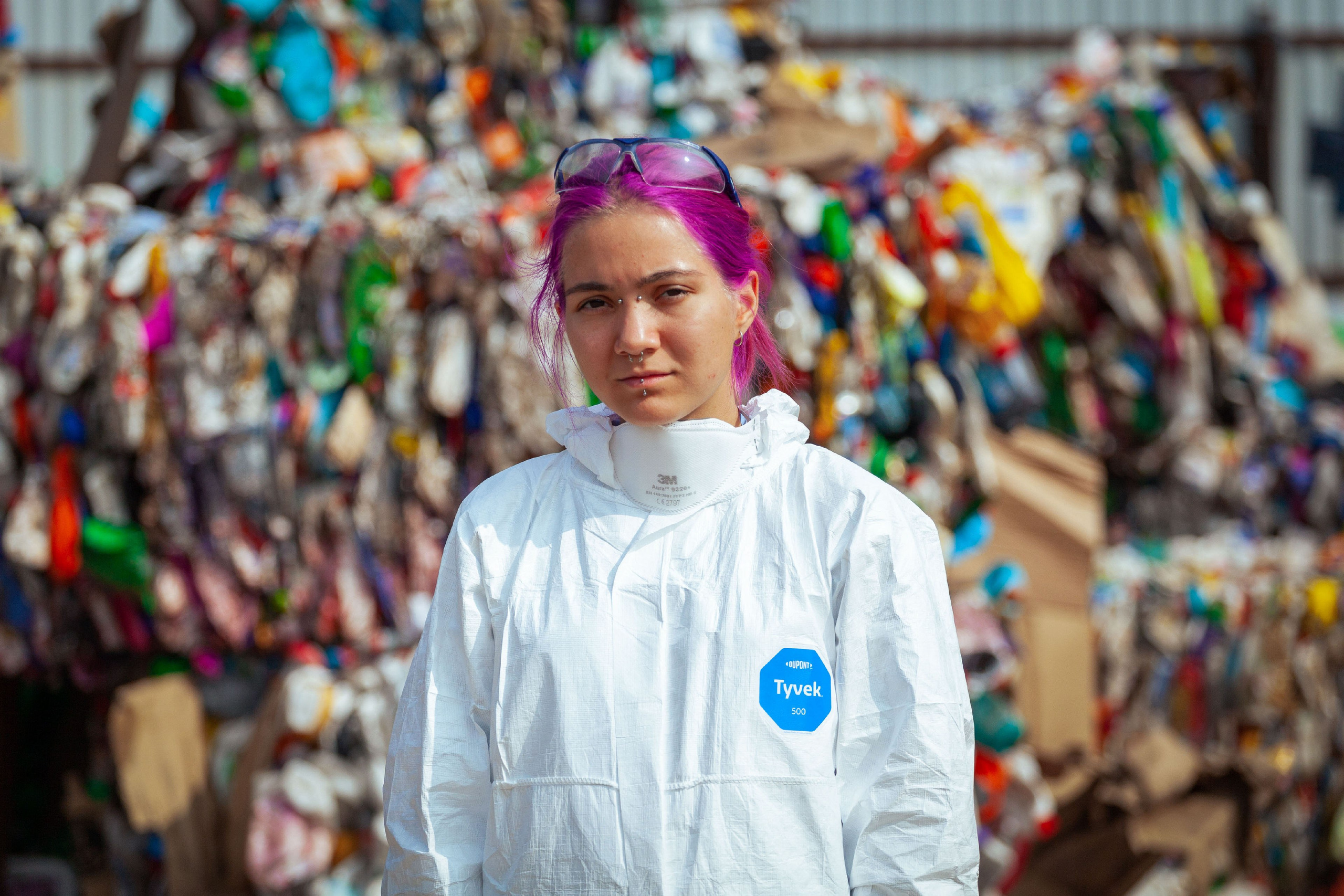 Анализ ижевского полигона ТБО [10-11 августа 2021 г.]. Фотограф Виноградов Константин