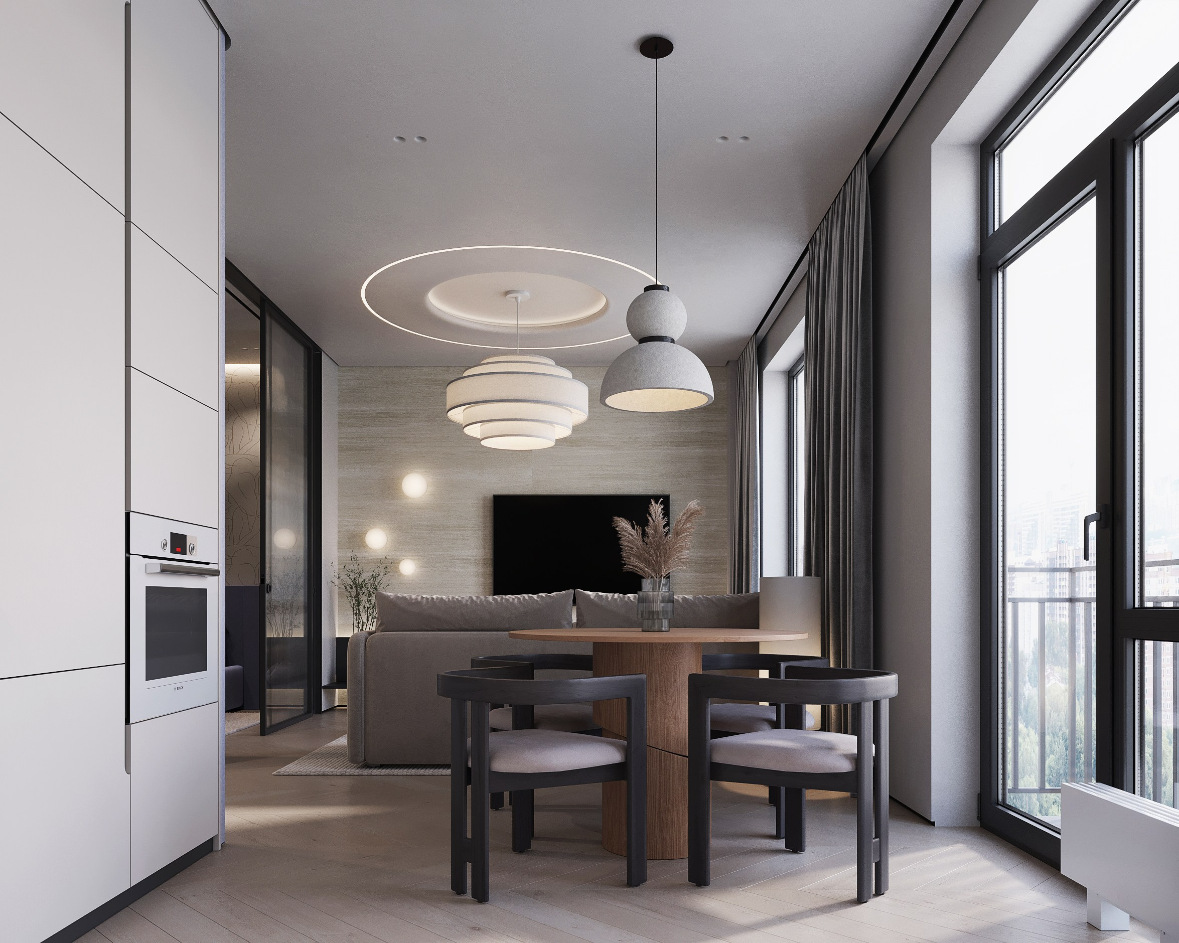 ЖК «Buta legacy», 43 м². Room Design Studio