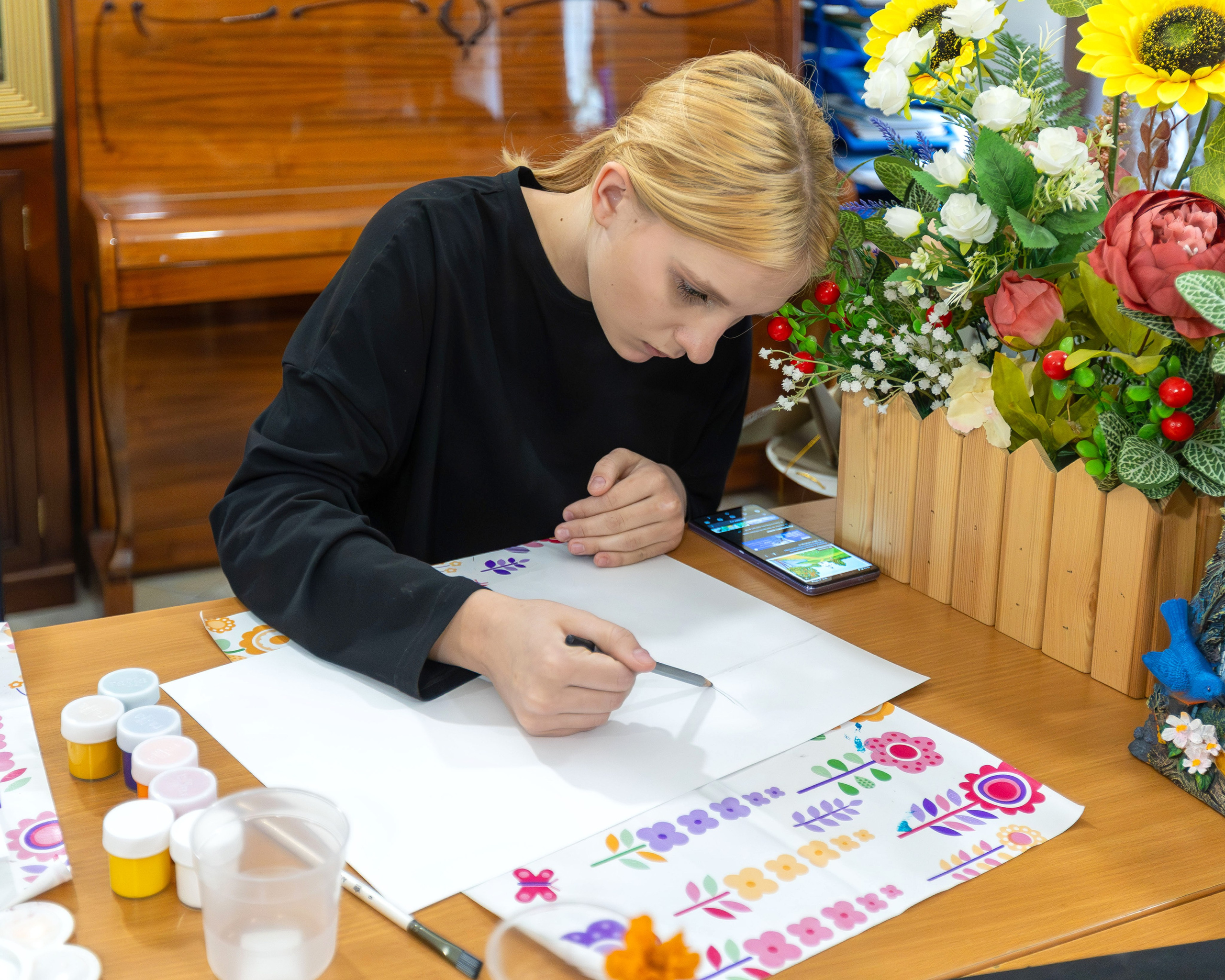 Рисование в Воскресной школе при Храме Живоначальной Троицы. Выпускные альбомы и школьный фотограф в Подольске, Троицке, Щербинке, Москве и Московской области