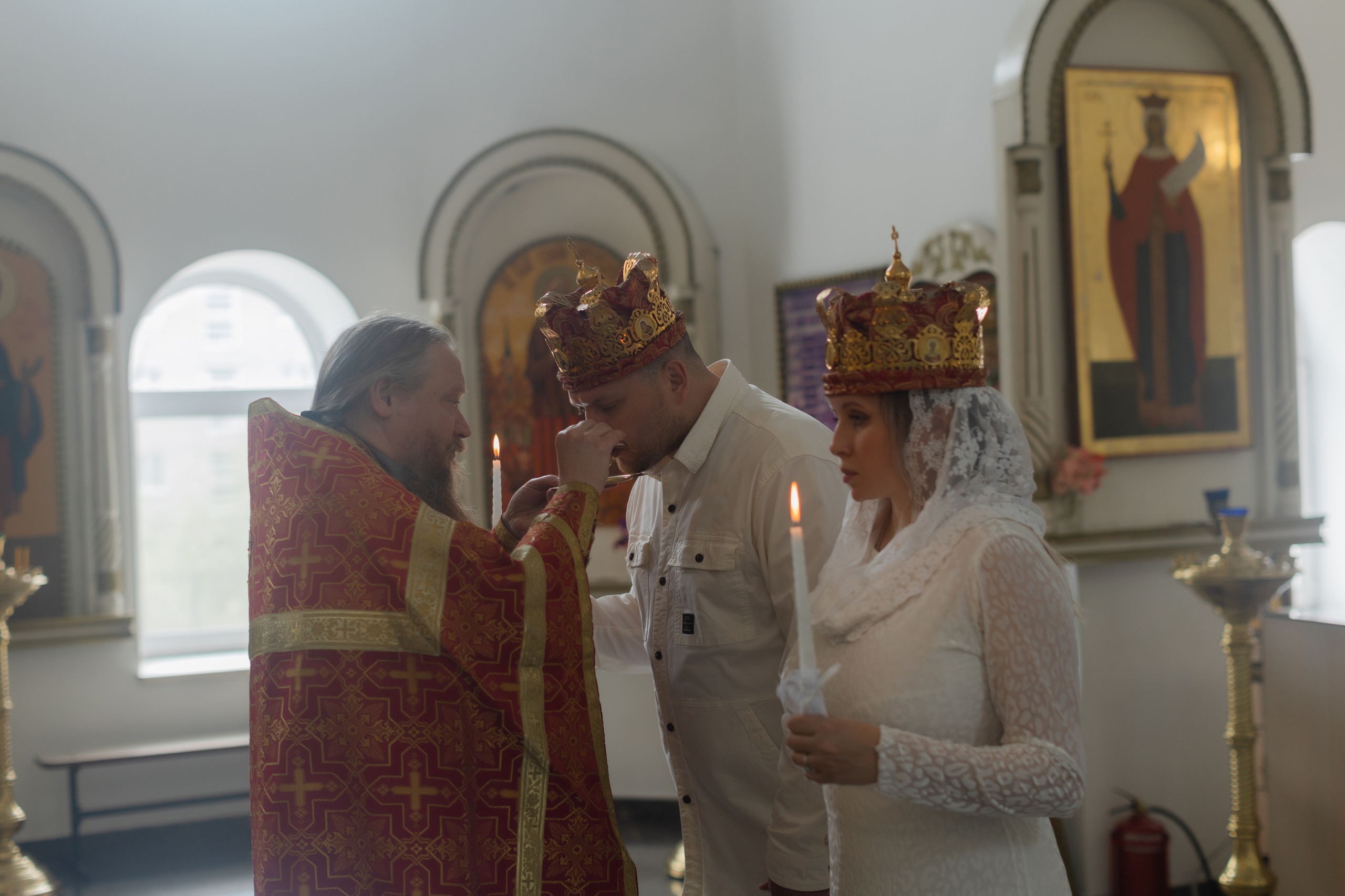 Венчание (Храм святителя Иннокентия). Свадебный и семейный фотограф в Перми Дергачева Кристина