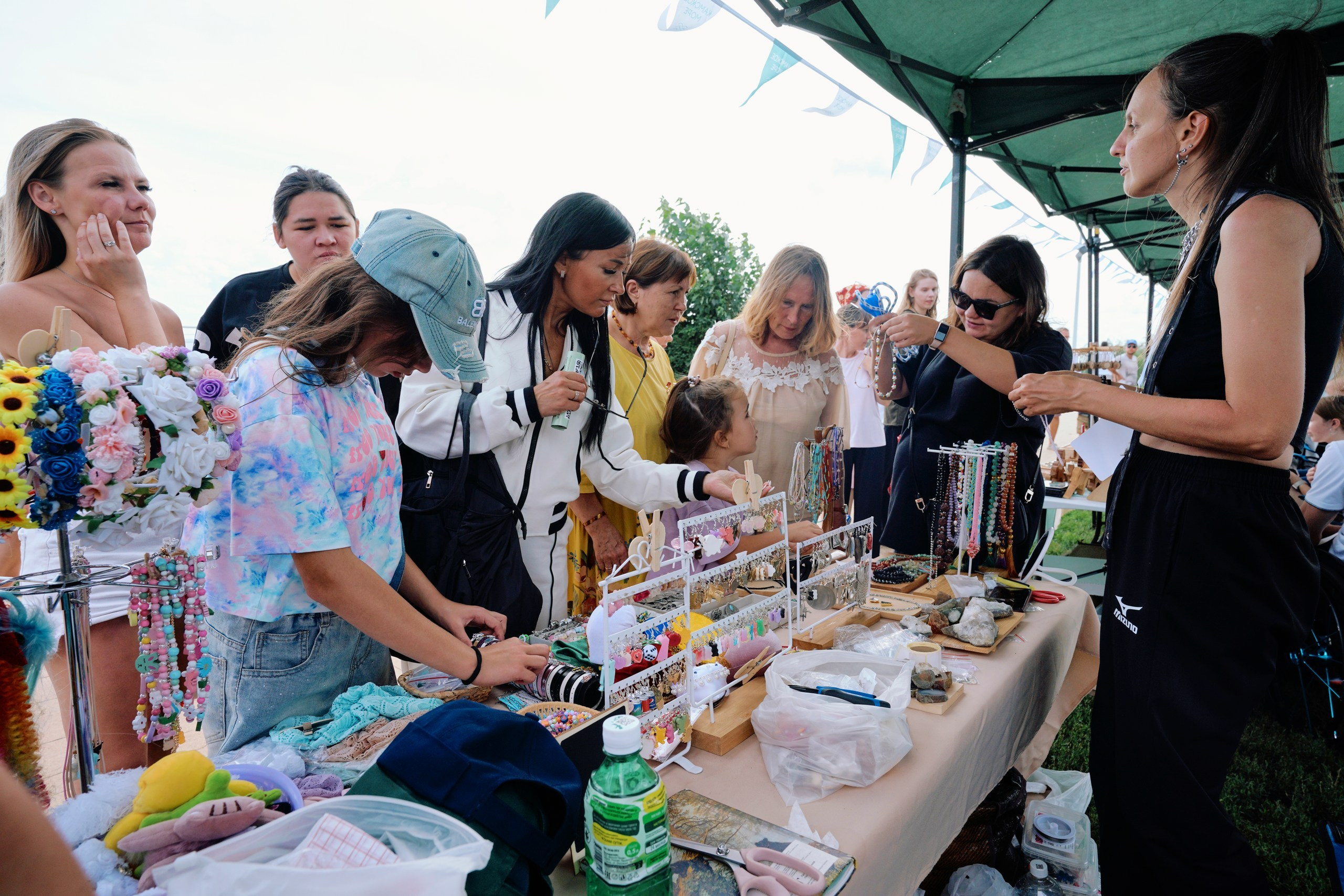 Пляжный маркет 2024, г. Лаишево. Фотограф Казань