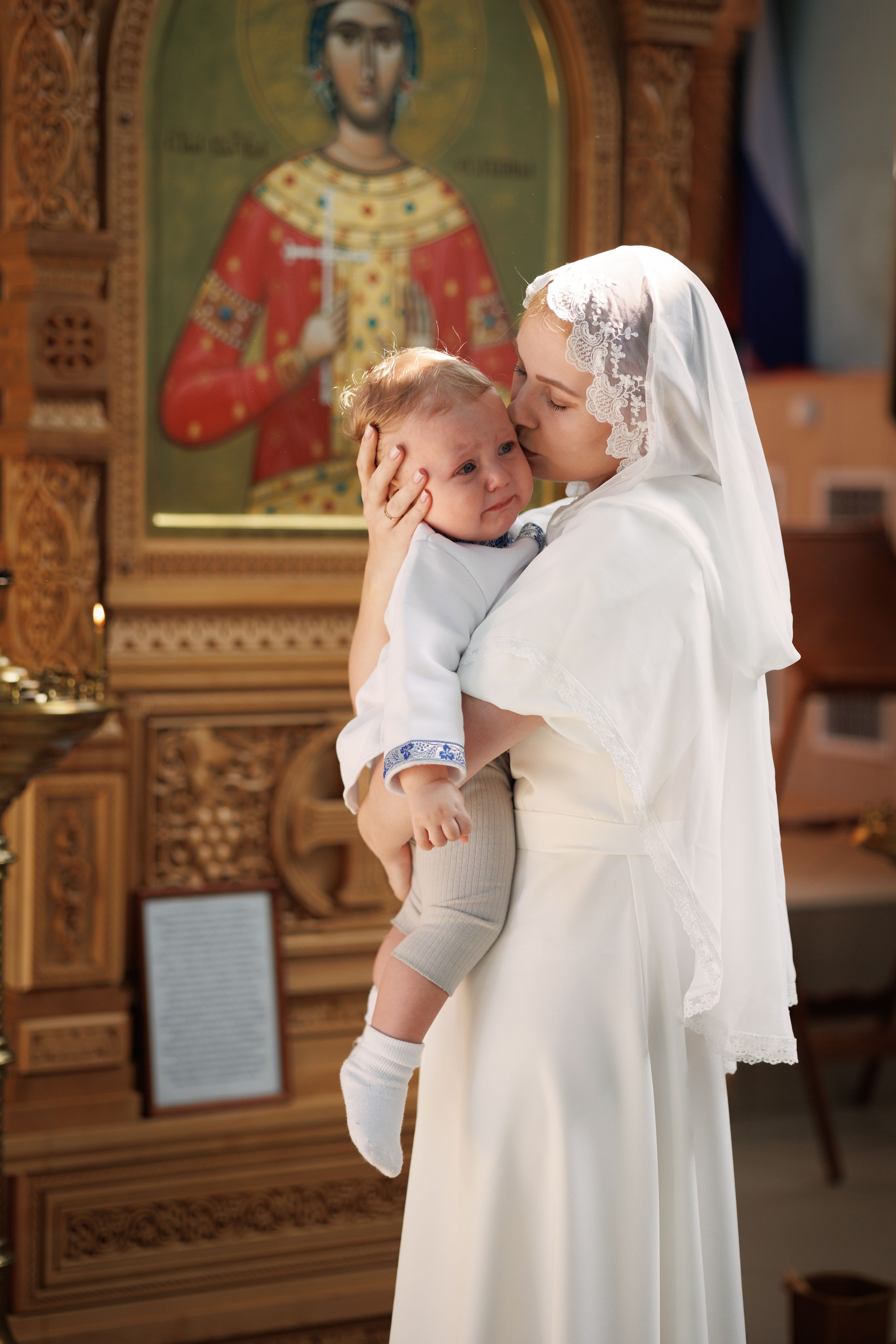 Таинство Крещения. Фотограф Мария Радченко в г. Горячий Ключ