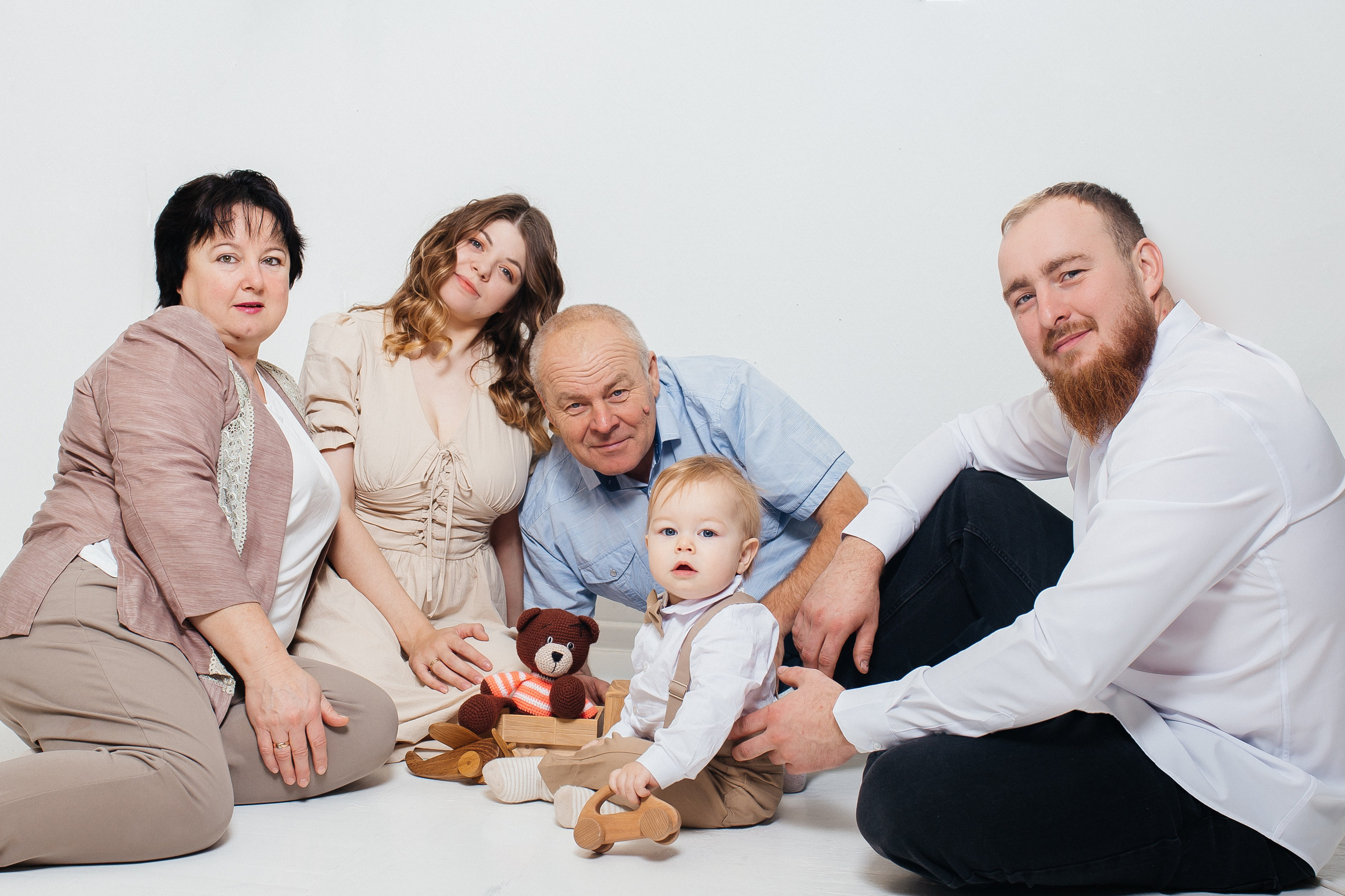 Семья Огородниковых. Фотограф в Большой Черниговка, Самаре. Некрасова Виктория