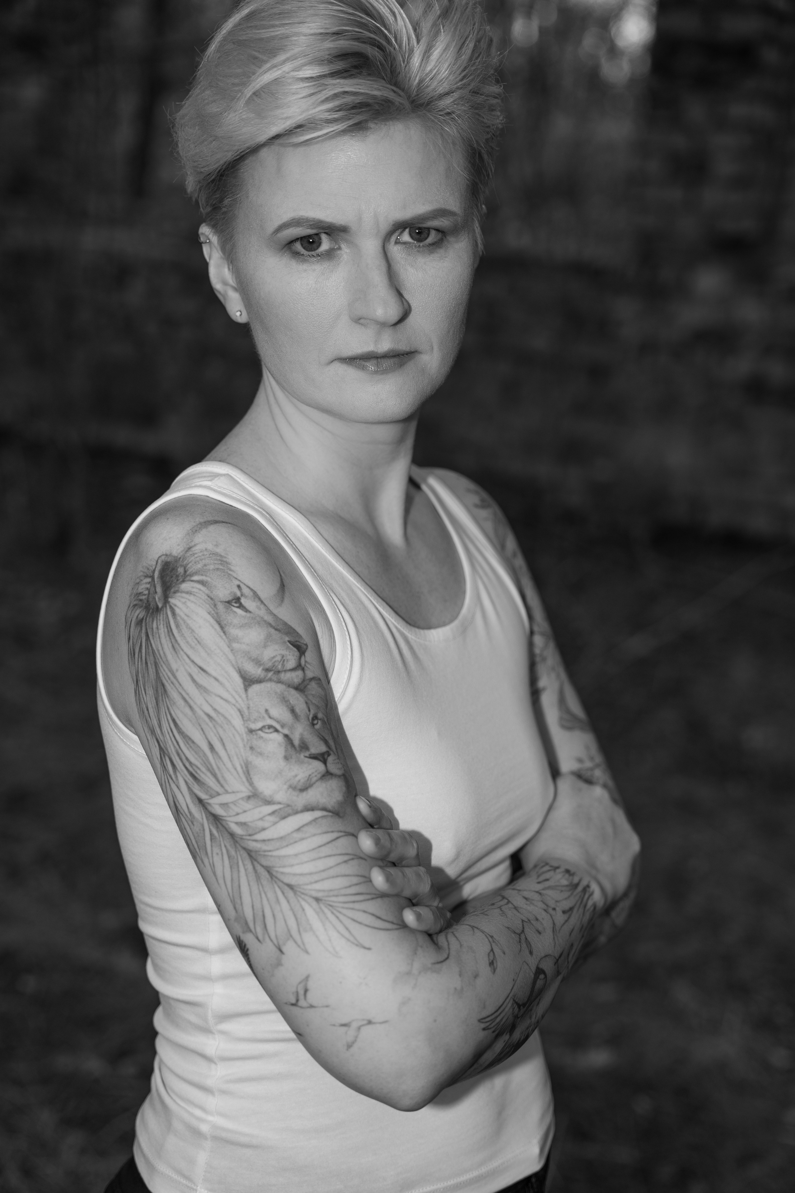 Фотосессия на руинах в стиле рок. Женский фотограф в Красноярске