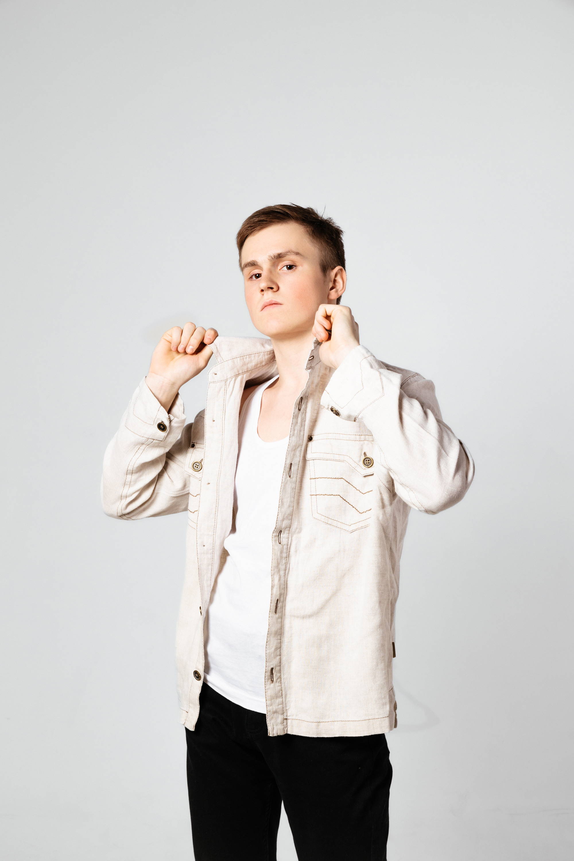 Мужской портрет для серт. Фотограф Анастасия Косюра