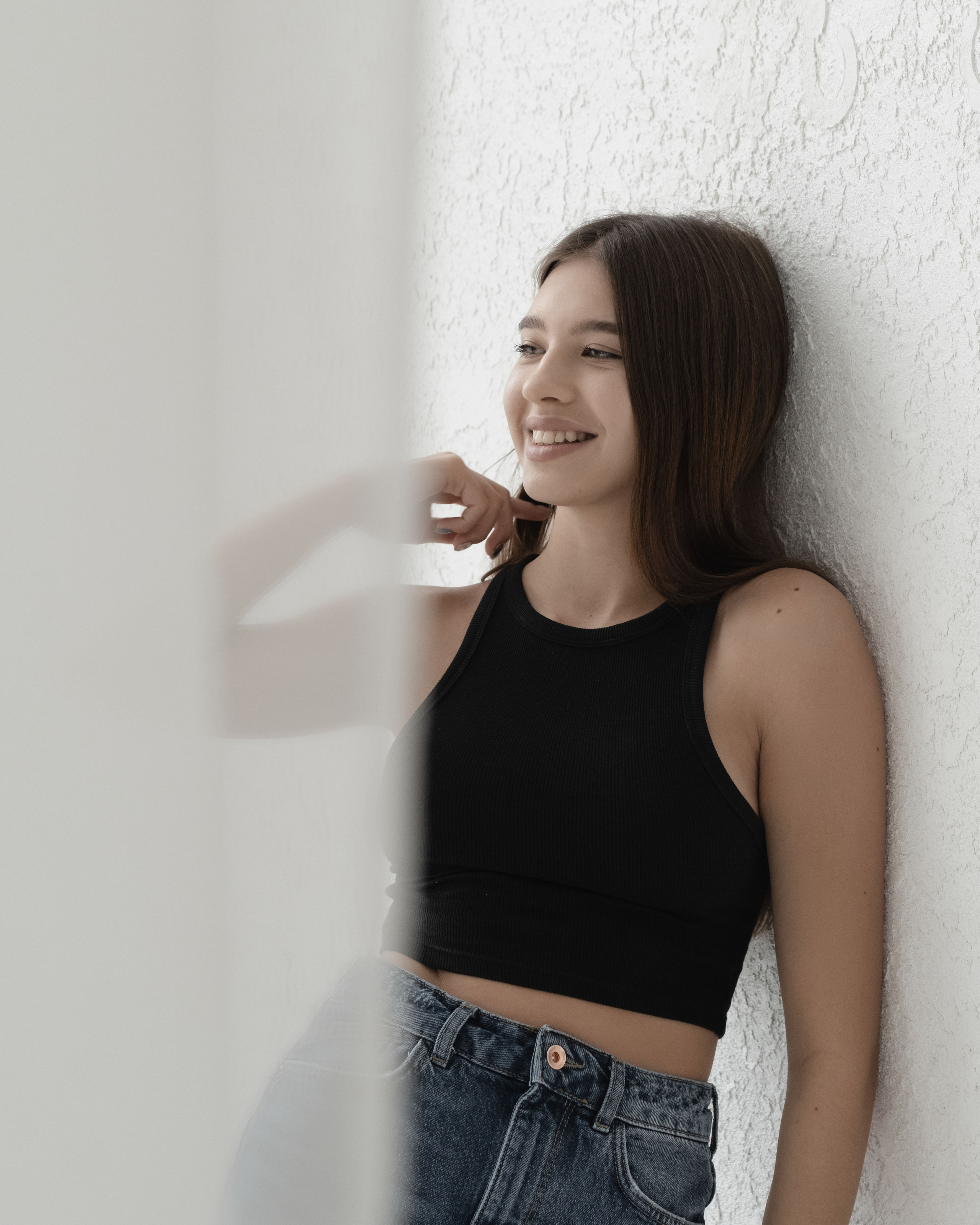 Женские студийные портреты для серт. Фотограф Анастасия Косюра