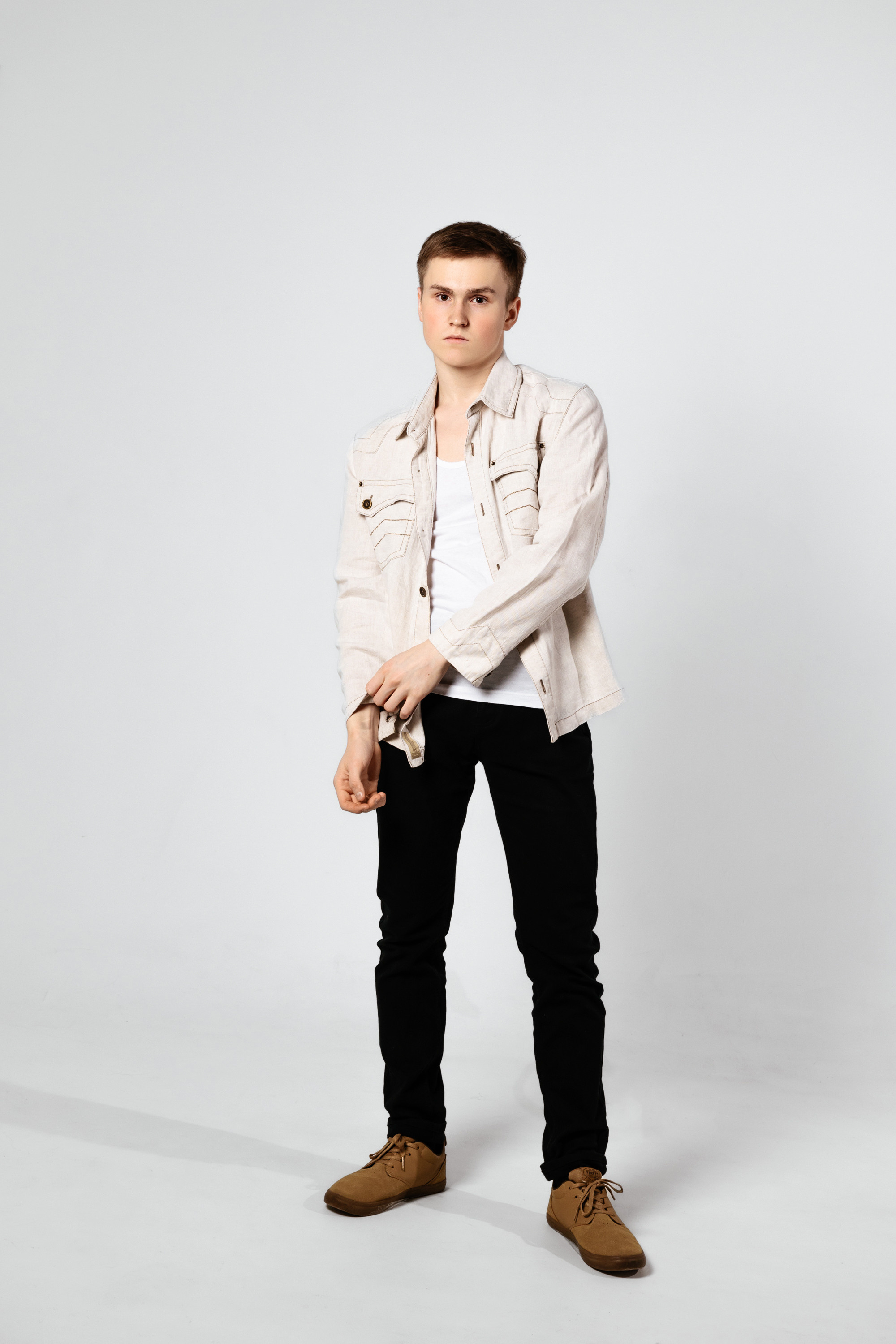 Мужской портрет для серт. Фотограф Анастасия Косюра