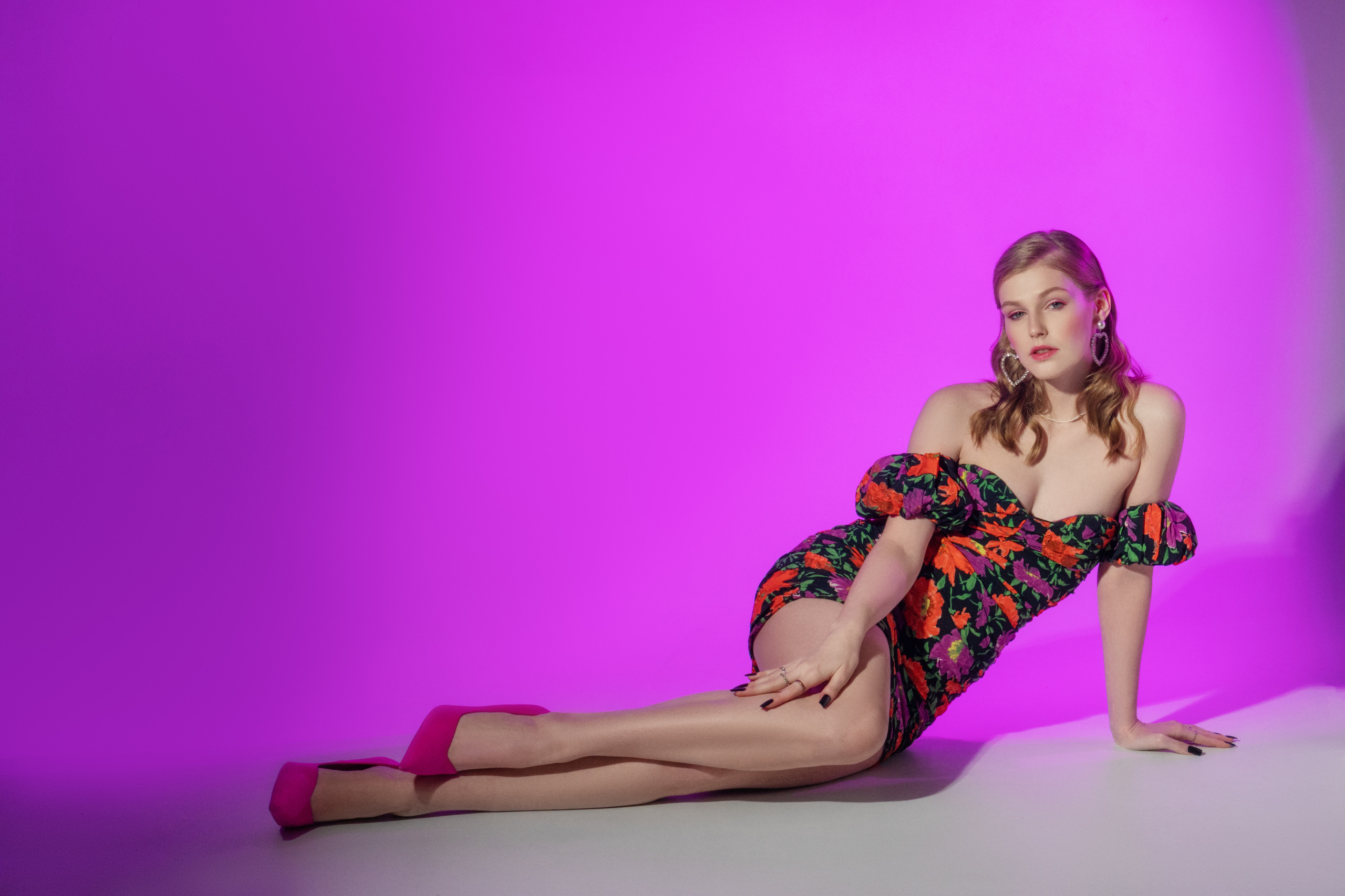 Женские студийные портреты для серт. Фотограф Анастасия Косюра