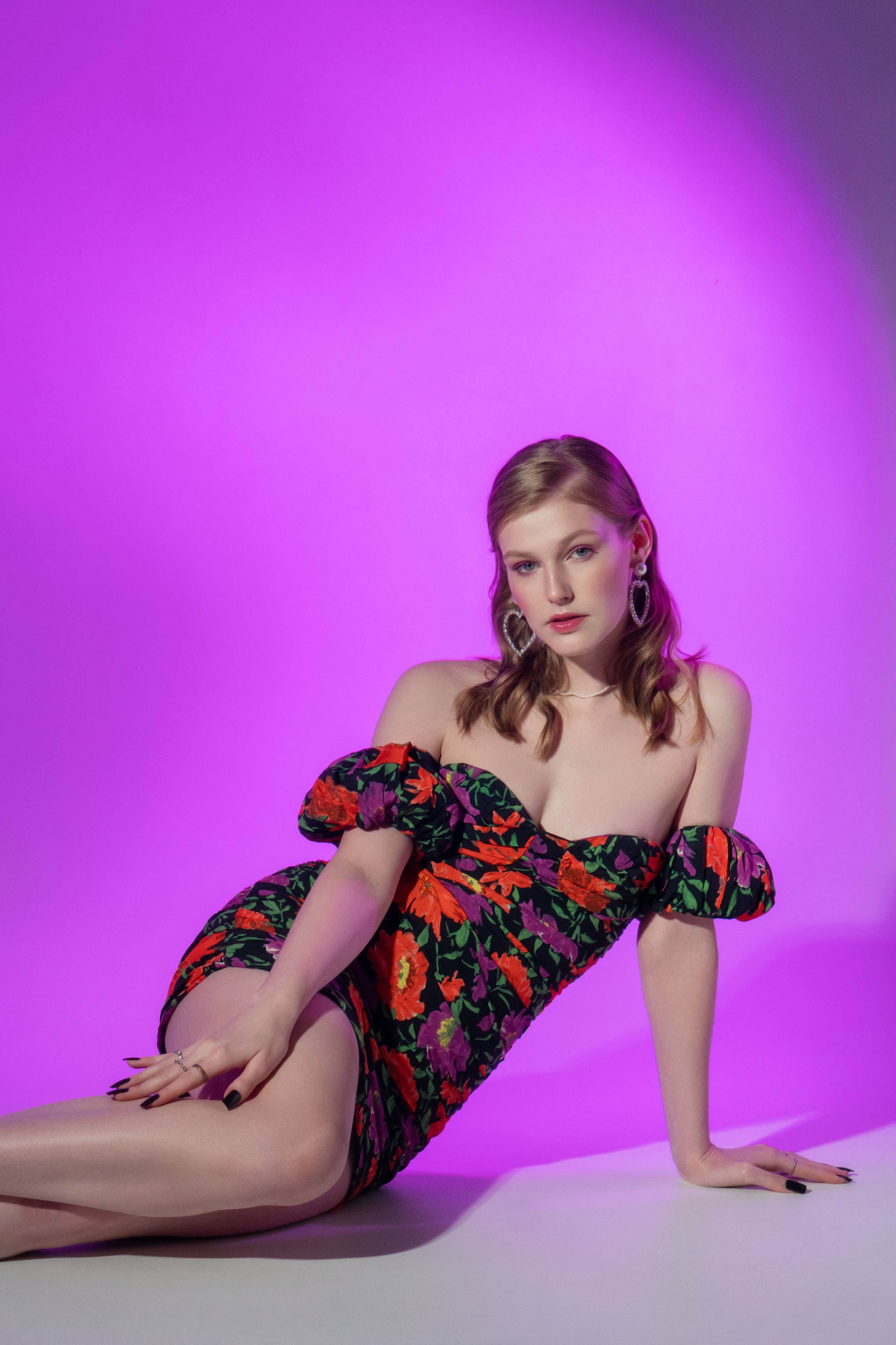 Женские студийные портреты для серт. Фотограф Анастасия Косюра