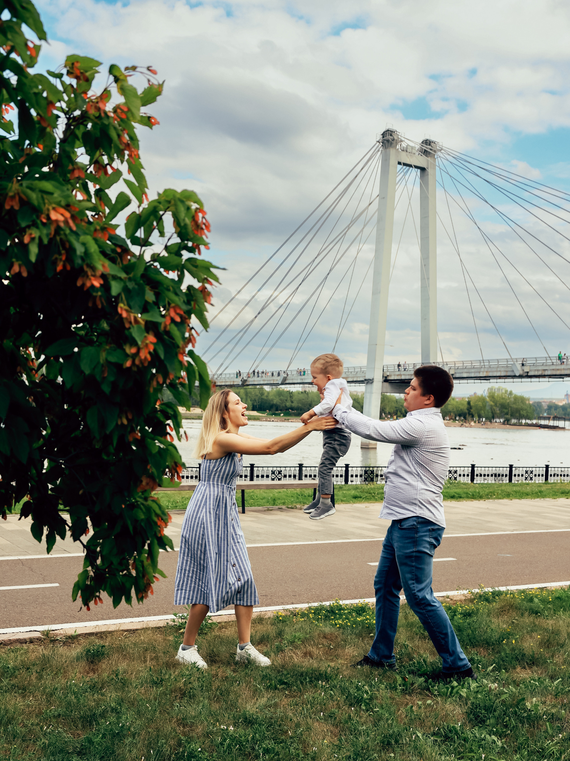 Ася, Андрей и Дима. Фотограф Анастасия Косюра