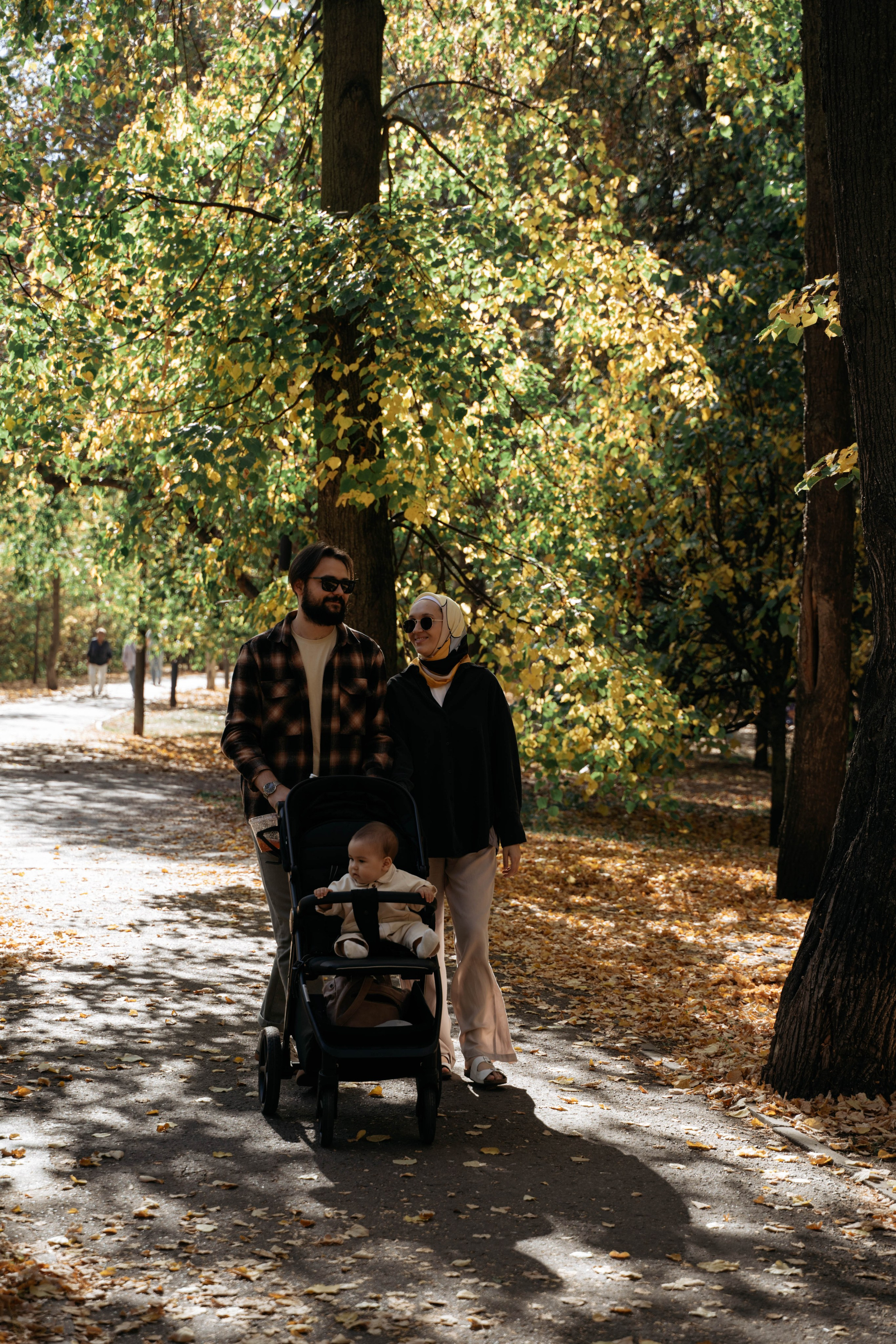 Трое в парке