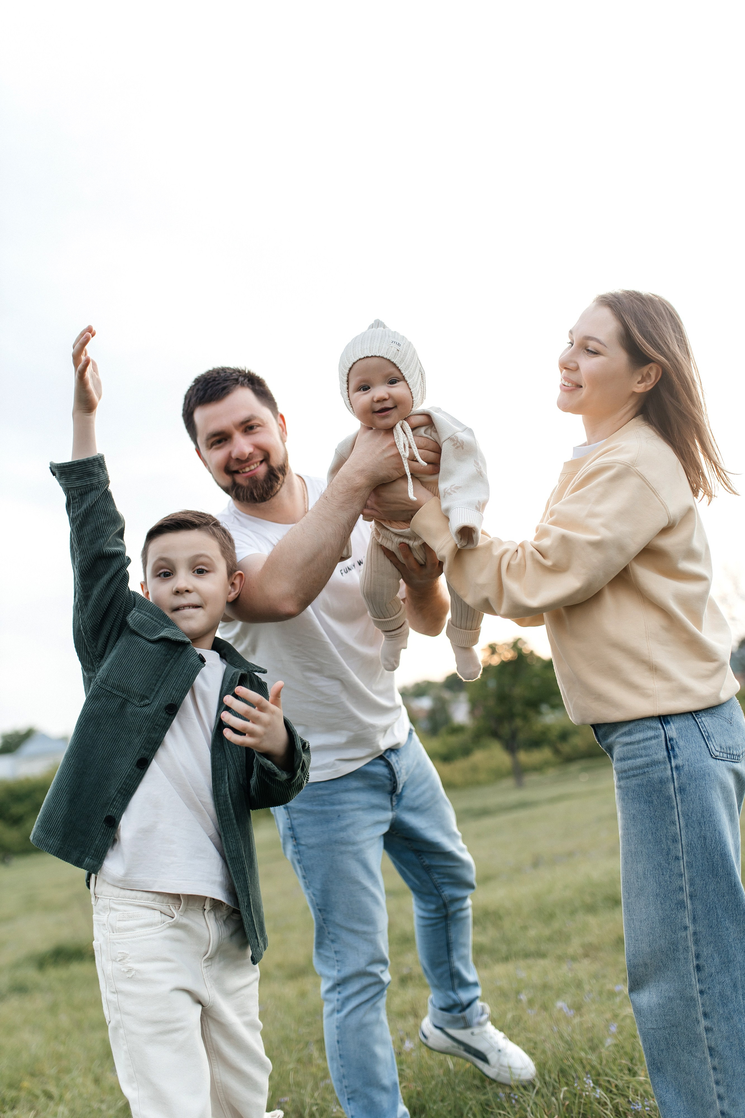Поле, лето и любовь. Семейный и свадебный фотограф в Тамбове Ксения Плотникова