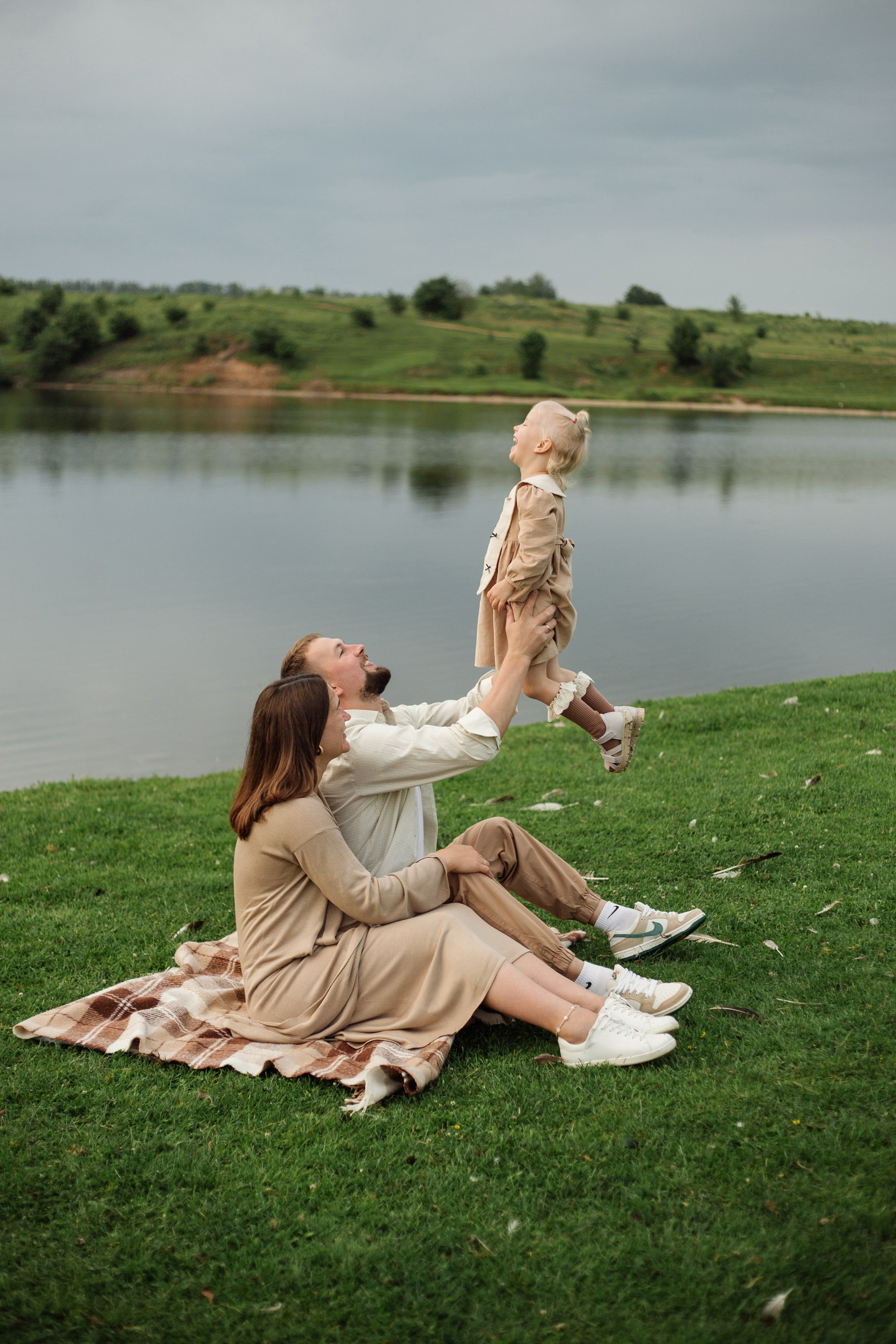 Дмитрий, Ольга и Верочка. Портретный, семейный, свадебный фотограф в Брянске Маргарита Василькова