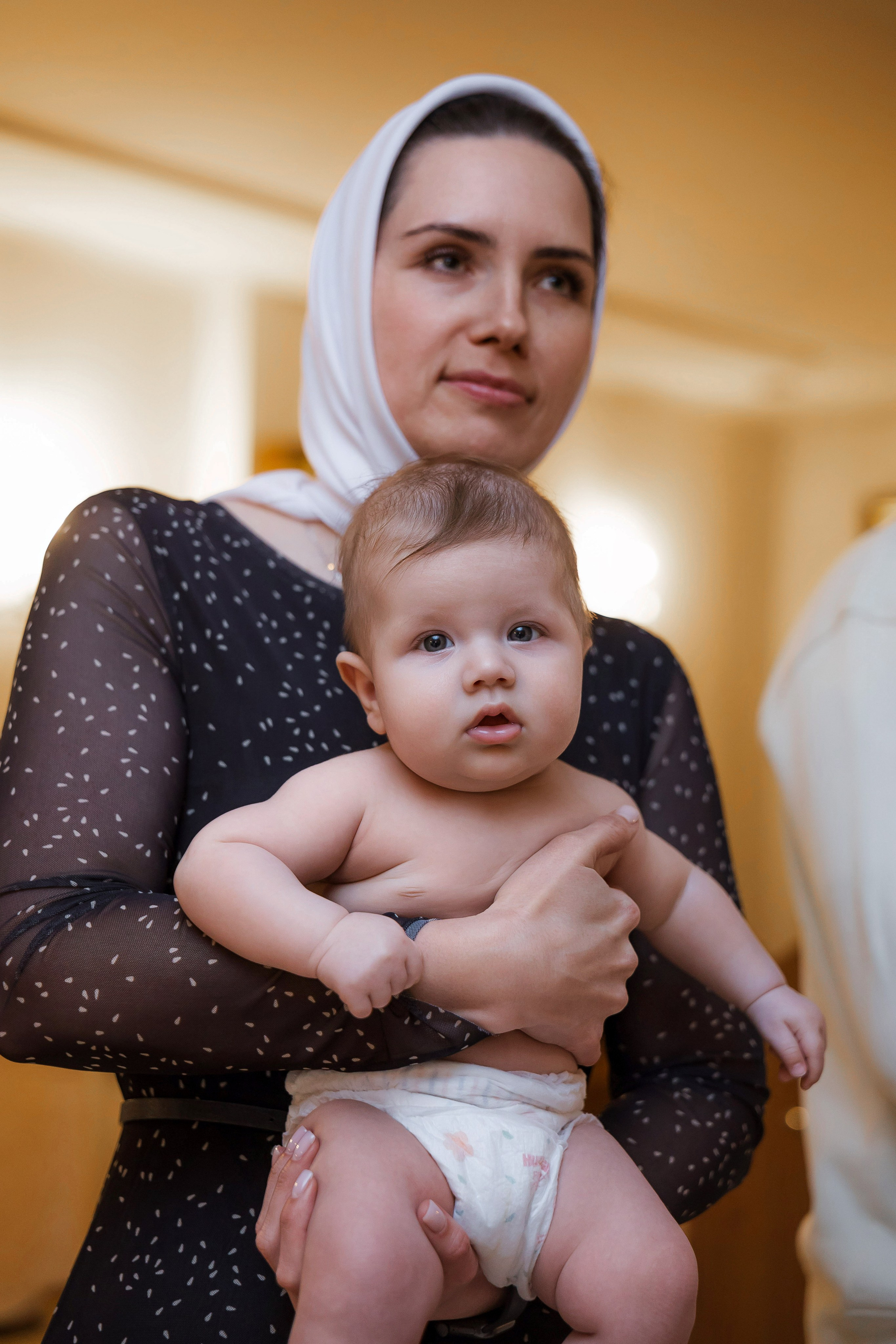 Крещение Андрея. Семейный и детский фотограф в Москве Александра Мак