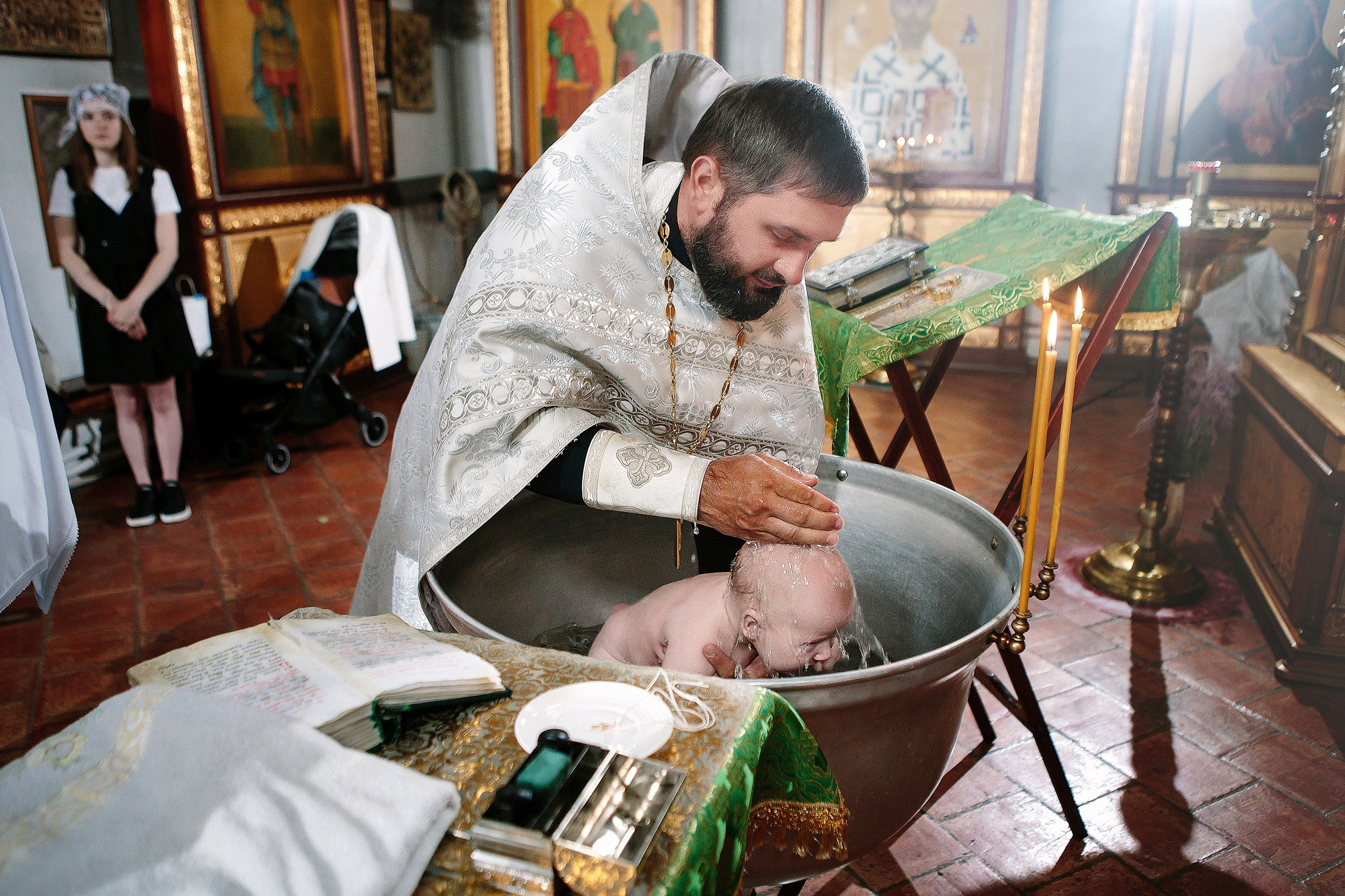 Крещение. Свадебный фотограф, фотограф на крещение, фотограф на день рождения в Воронеже
