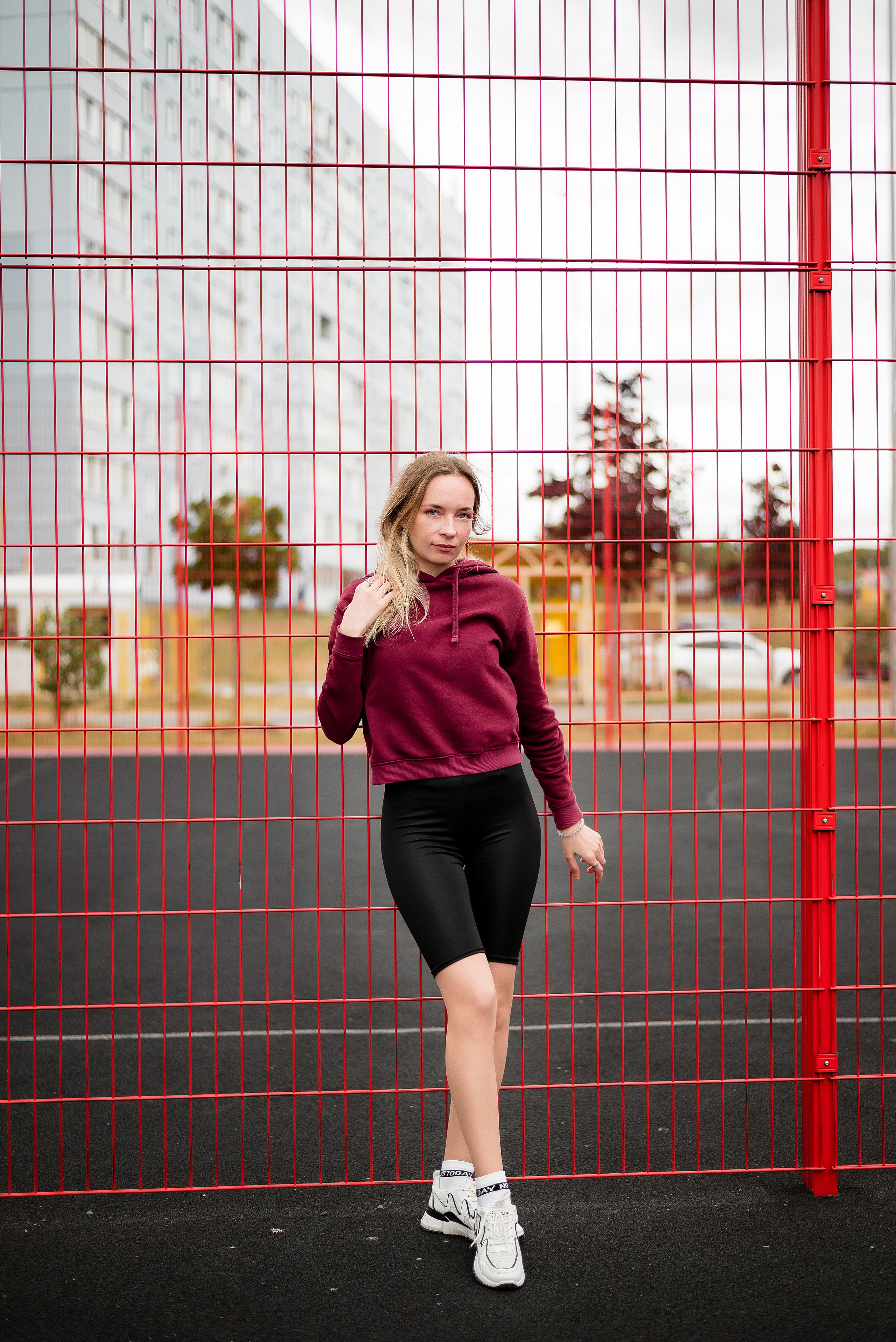 Наталья на спортивной площадке. Бжицких Виталий — фотограф г. Ульяновск